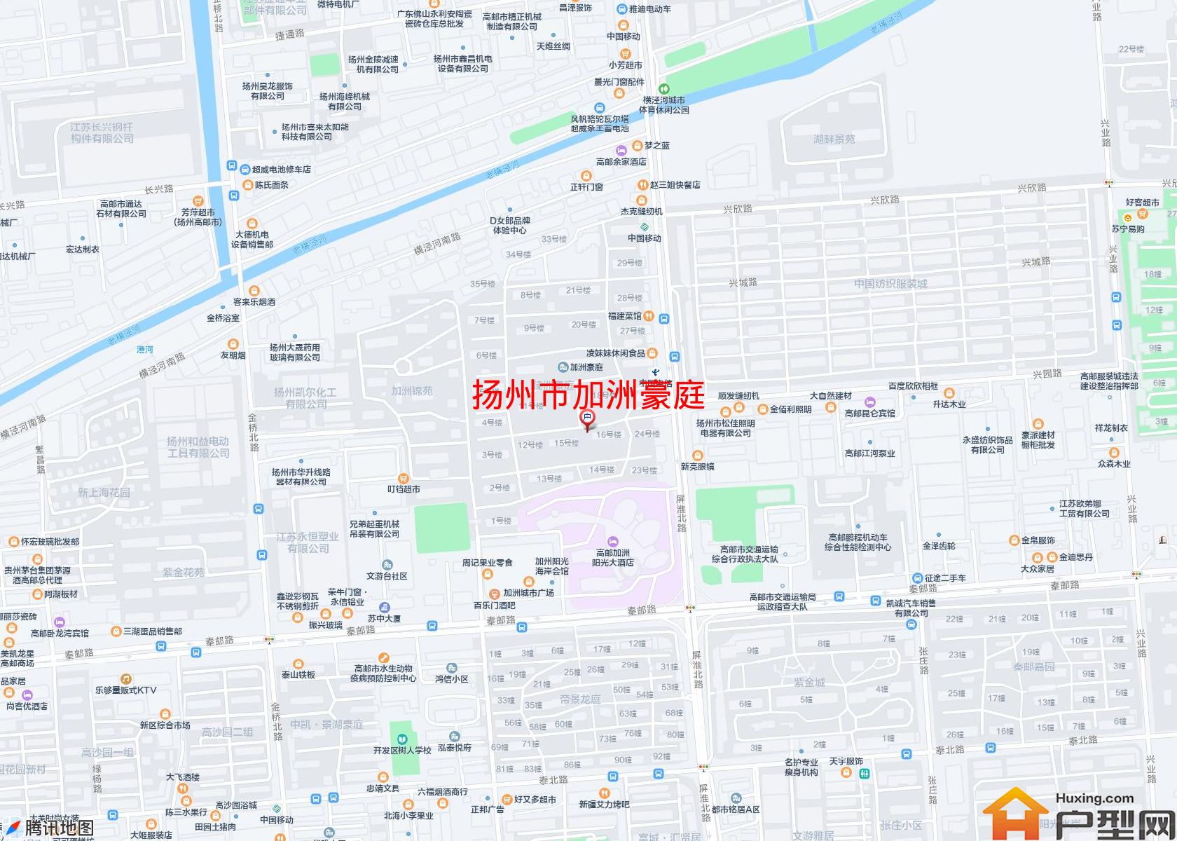加洲豪庭小区 - 户型网