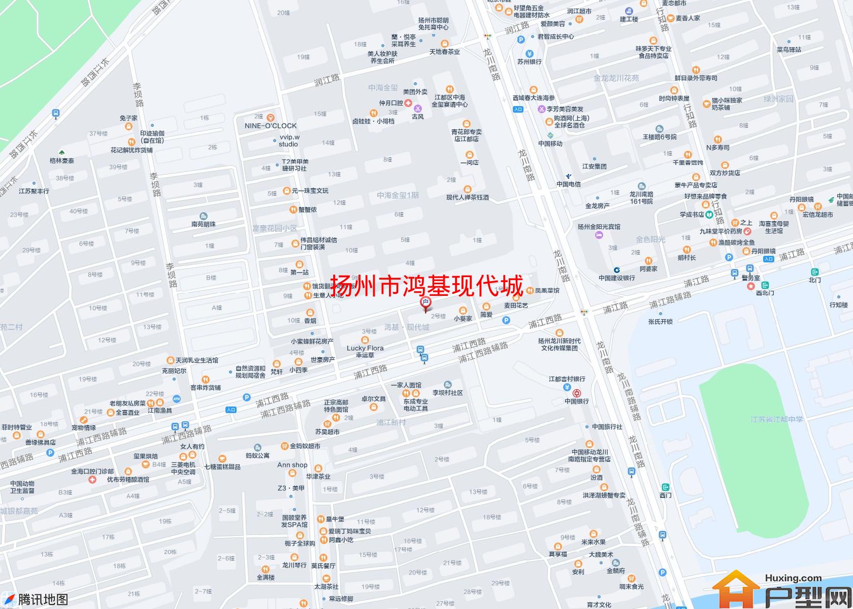 鸿基现代城小区 - 户型网