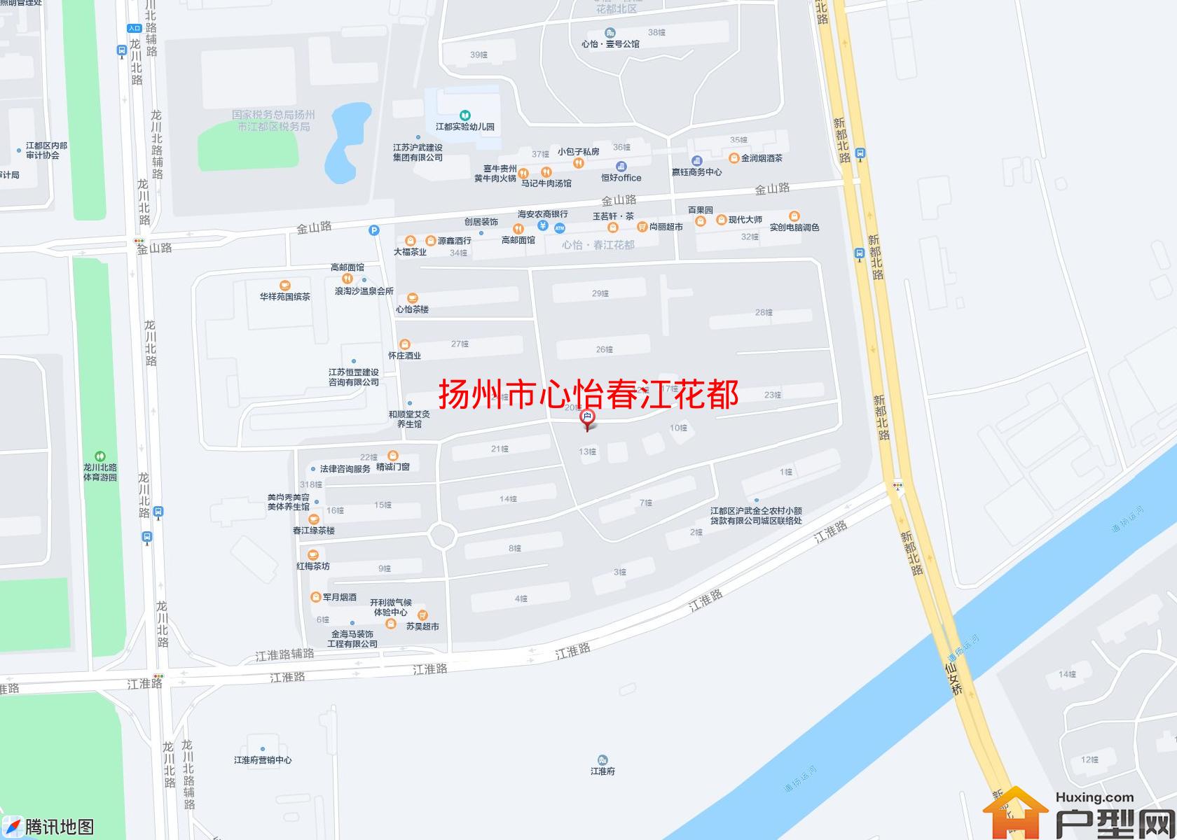 心怡春江花都小区 - 户型网