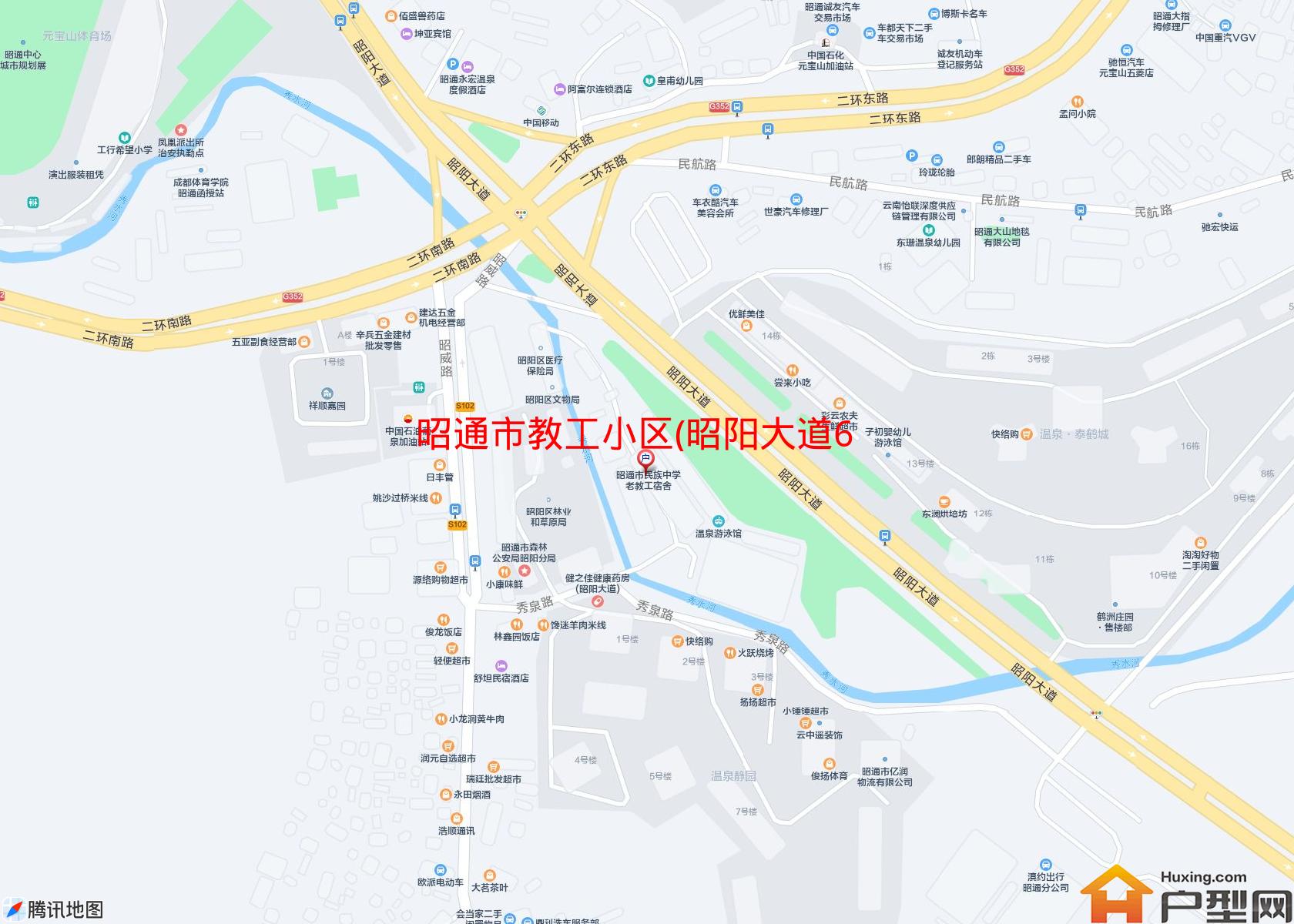 教工小区(昭阳大道623号)小区 - 户型网