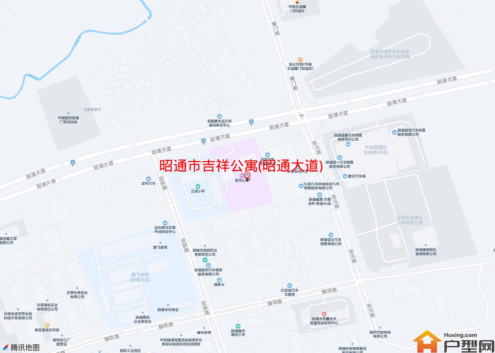 吉祥公寓(昭通大道)小区 - 户型网
