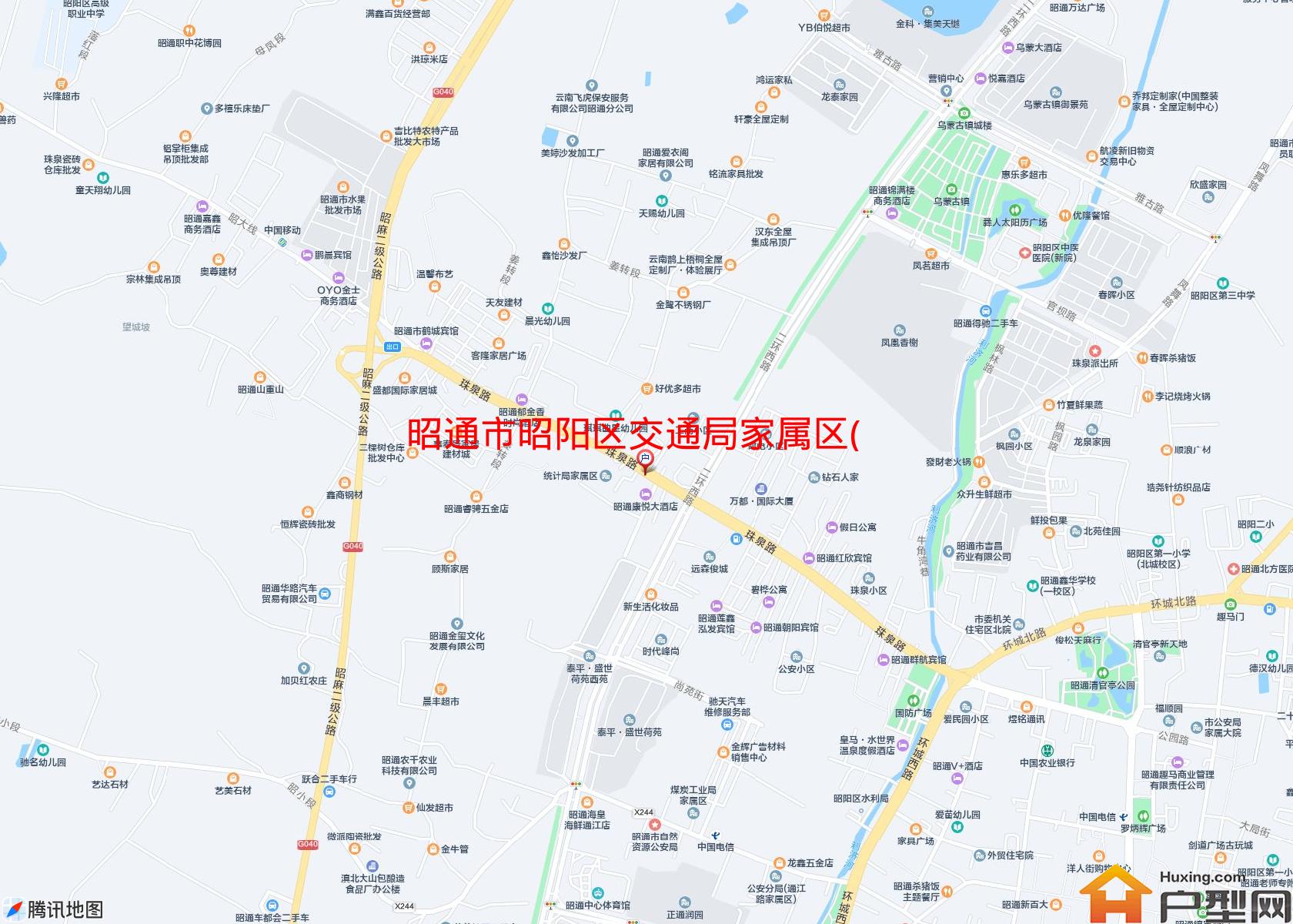 昭阳区交通局家属区(珠泉路163号)小区 - 户型网