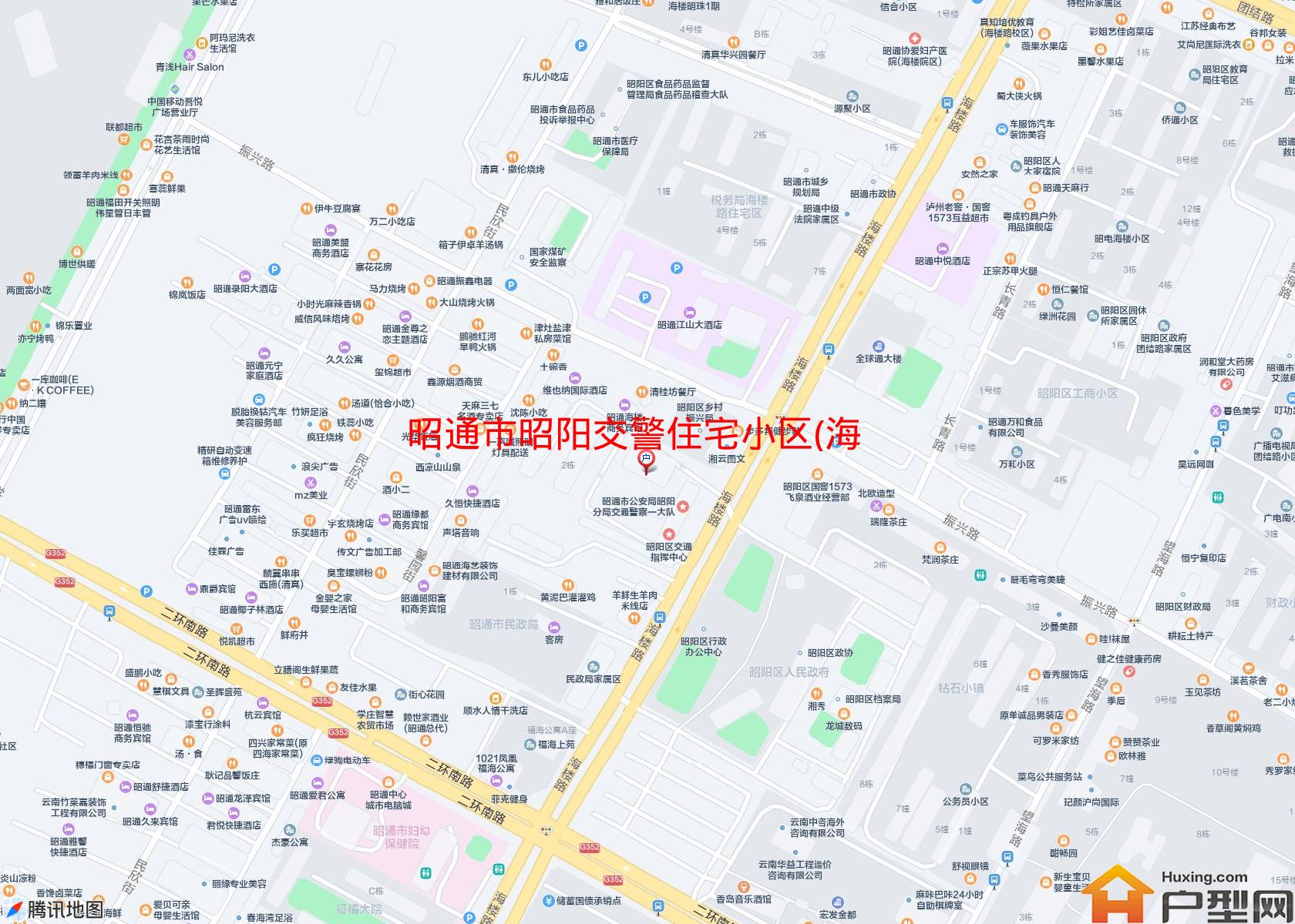 昭阳交警住宅小区(海楼路391号)小区 - 户型网