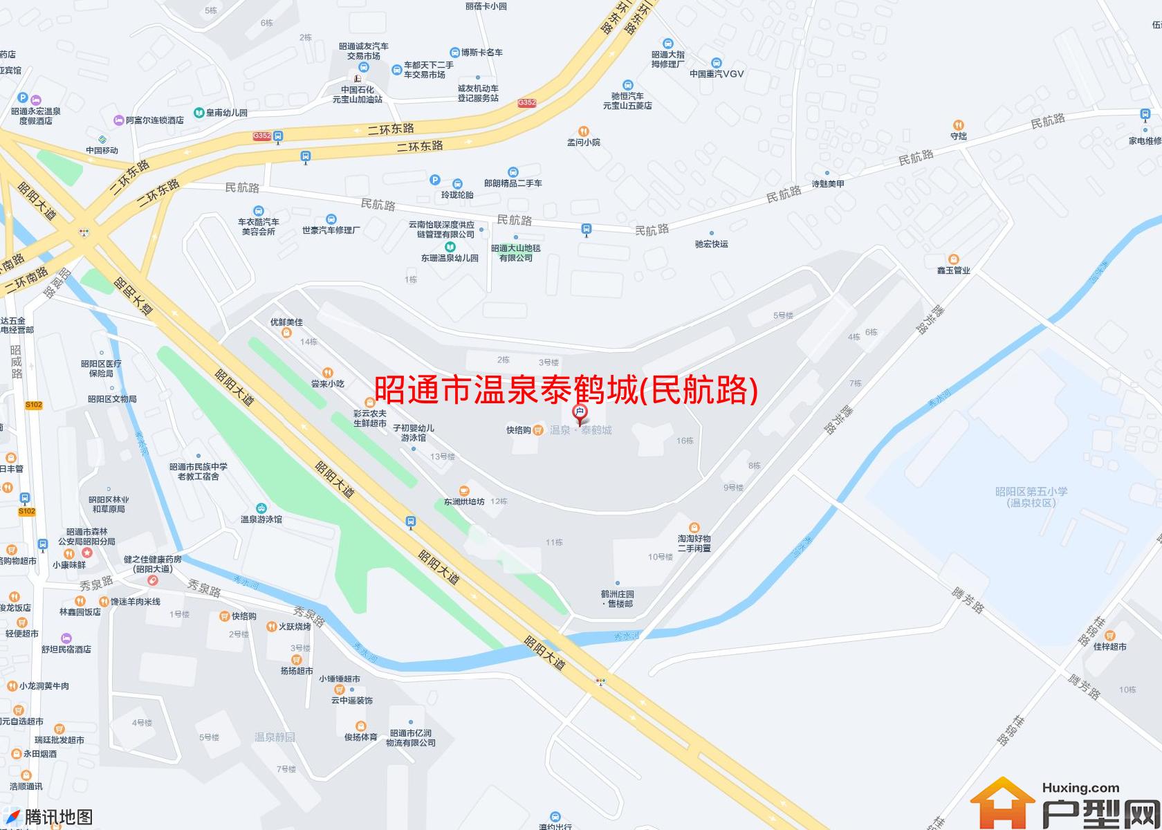 温泉泰鹤城(民航路)小区 - 户型网