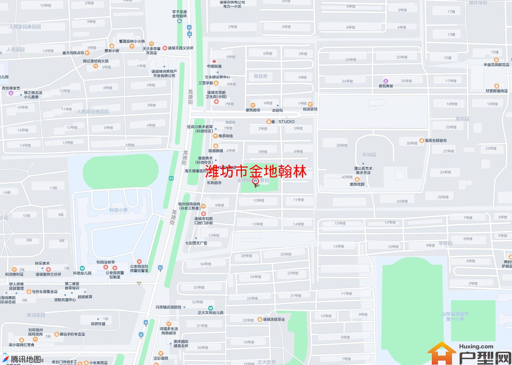金地翰林小区 - 户型网
