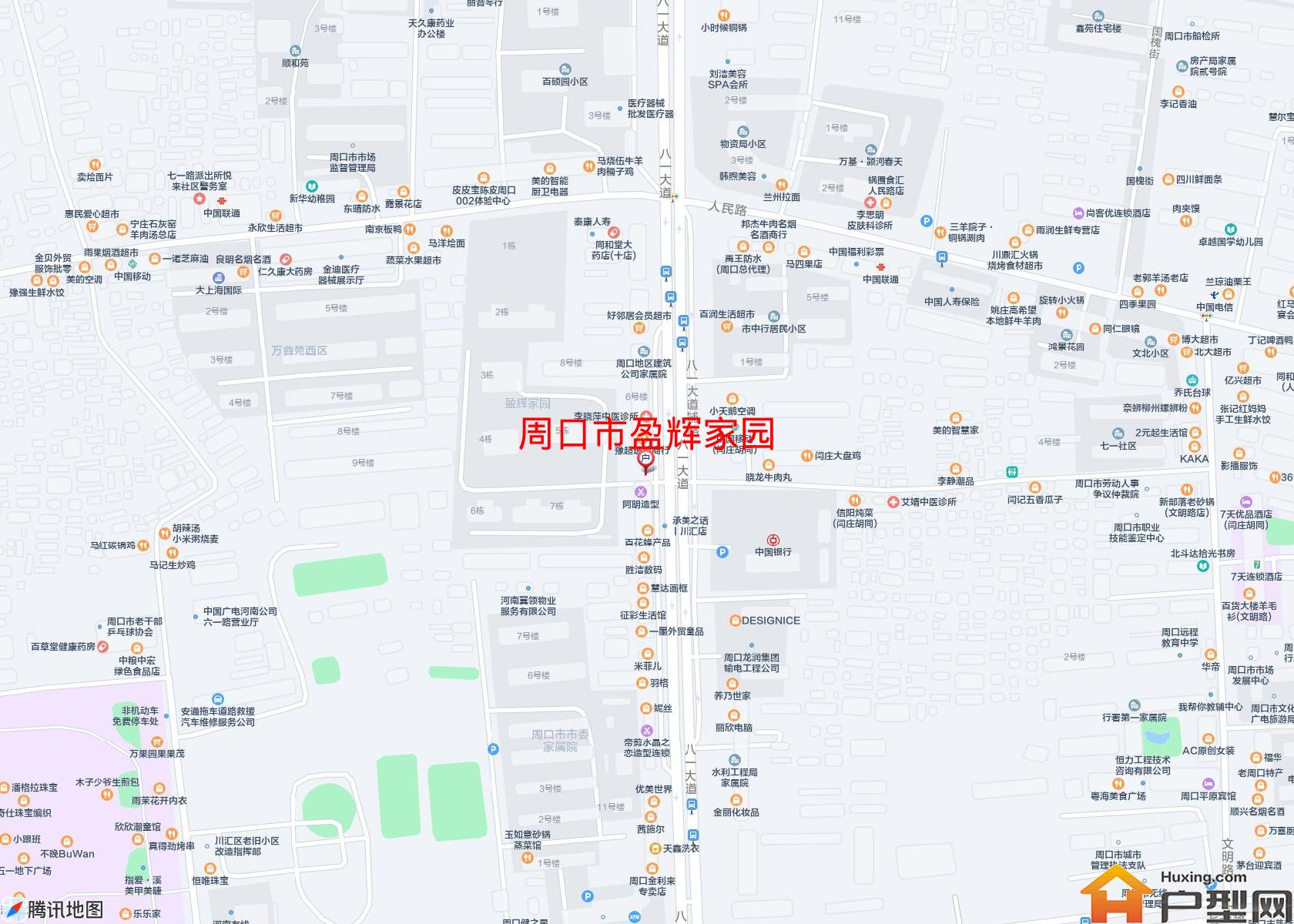 盈辉家园小区 - 户型网