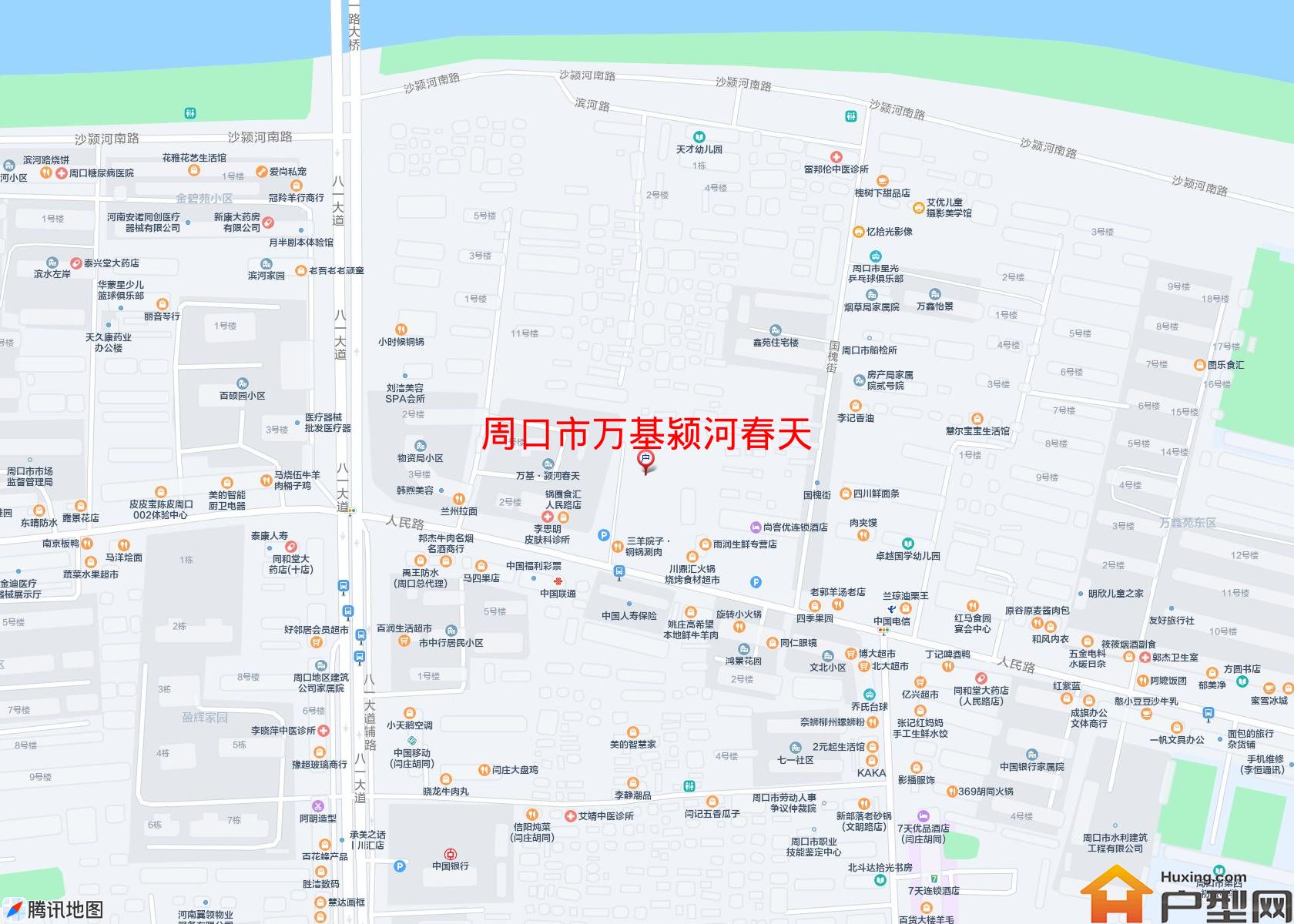 万基颍河春天小区 - 户型网