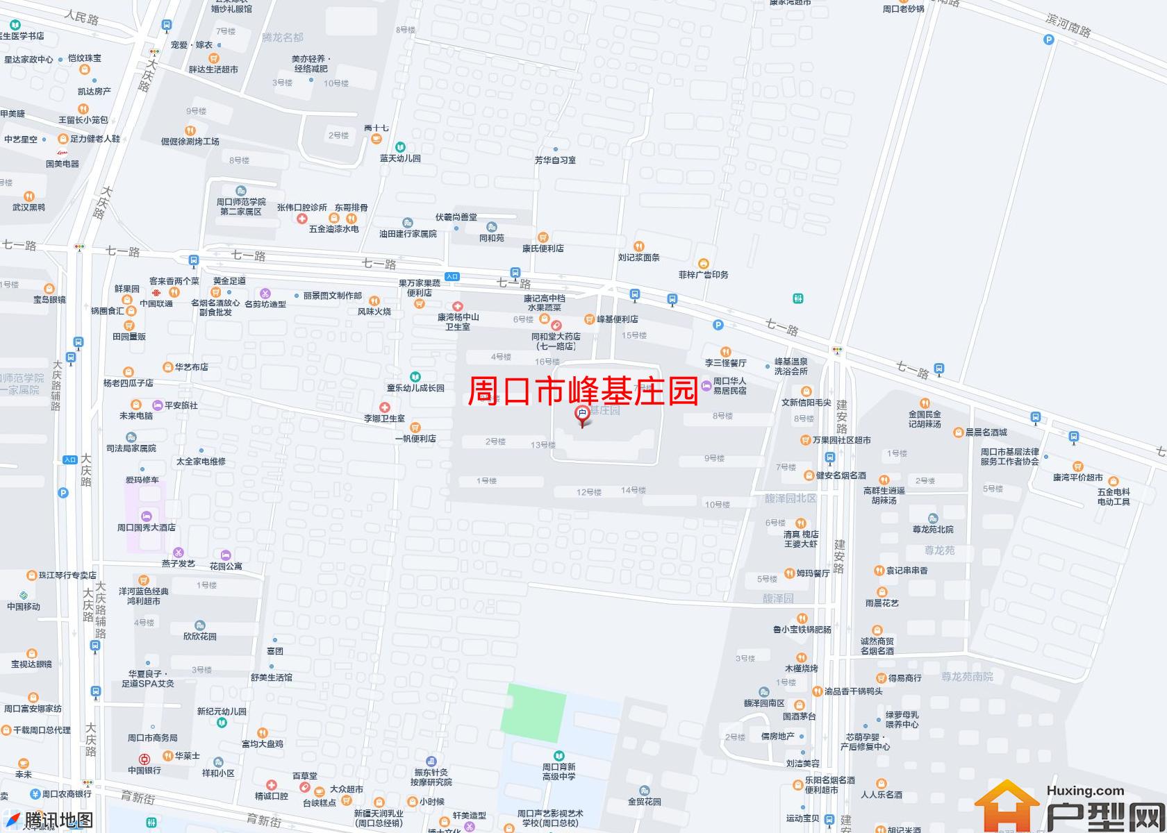 峰基庄园小区 - 户型网