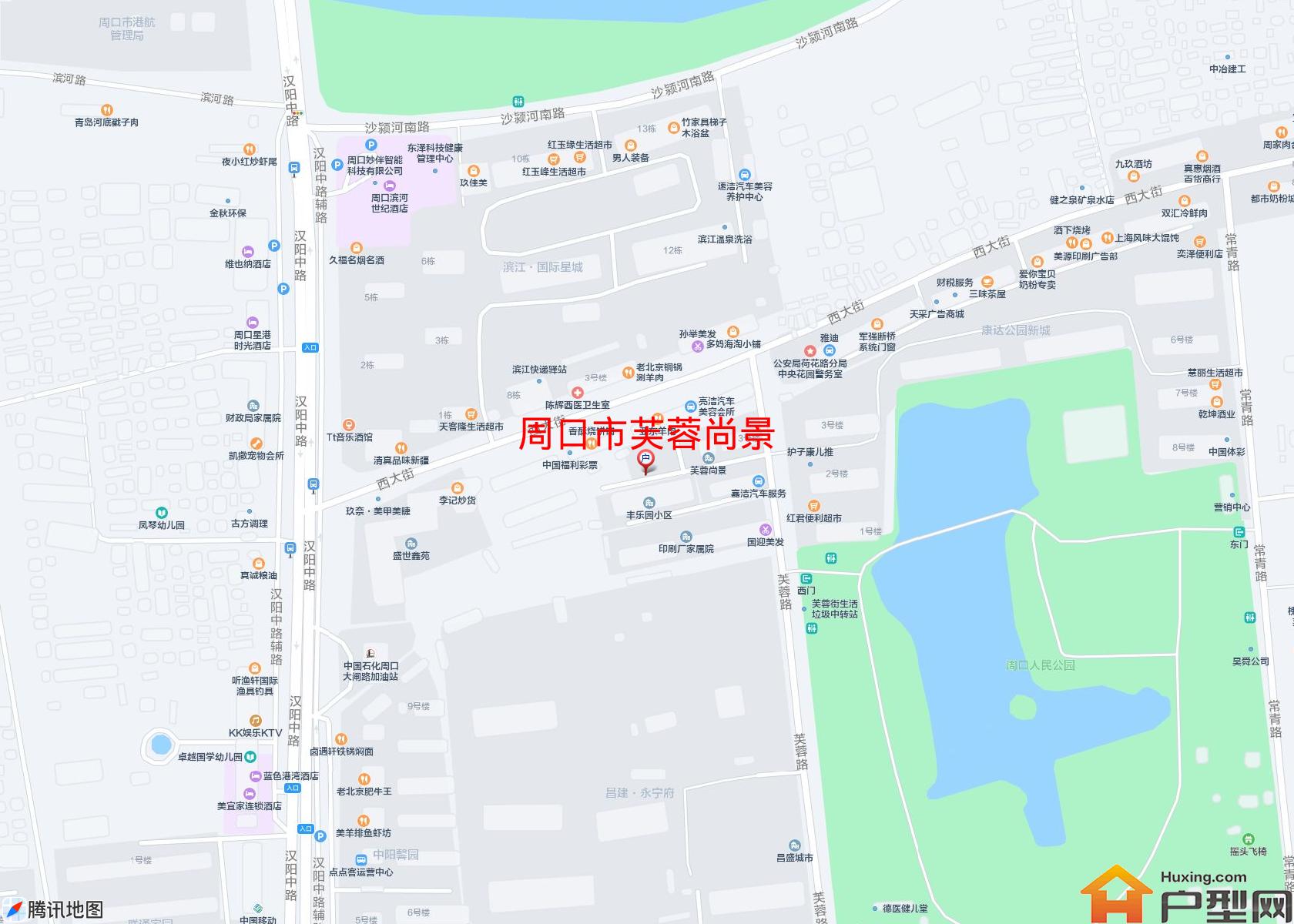 芙蓉尚景小区 - 户型网