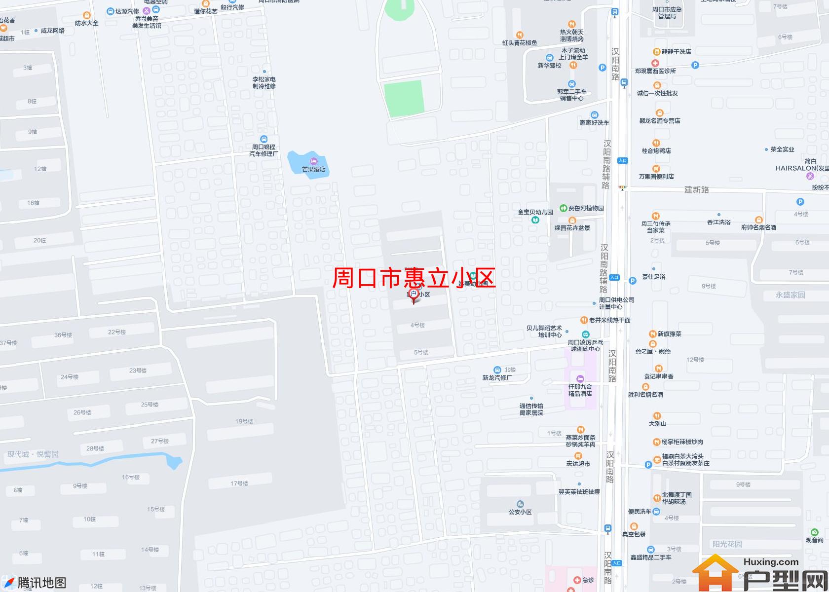 惠立小区小区 - 户型网