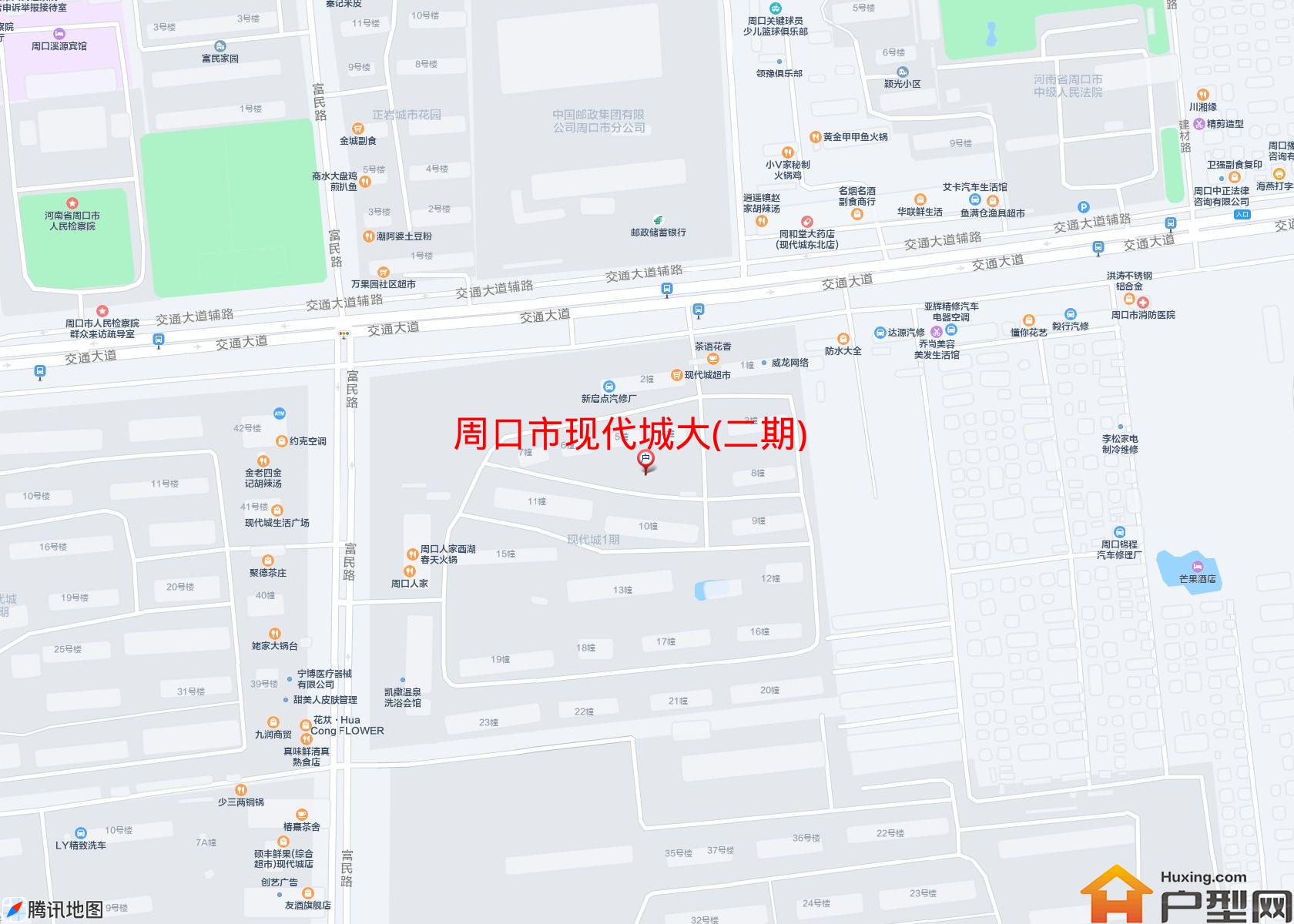 现代城大(二期)小区 - 户型网 现代城大(二期)小区 - 户型网