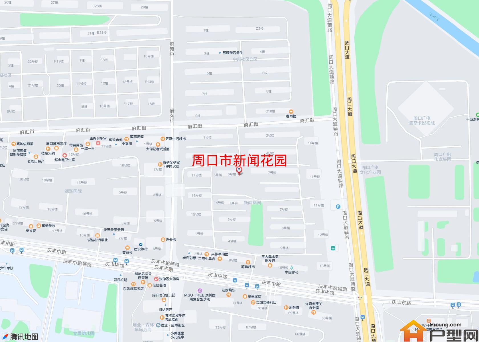 新闻花园小区 - 户型网