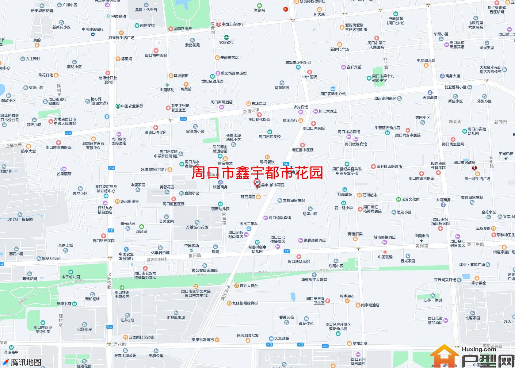 鑫宇都市花园小区 - 户型网