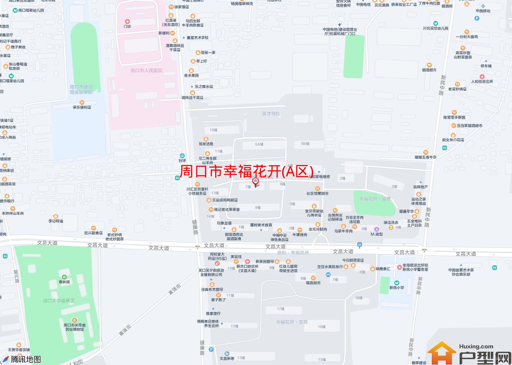 幸福花开(A区)小区 - 户型网