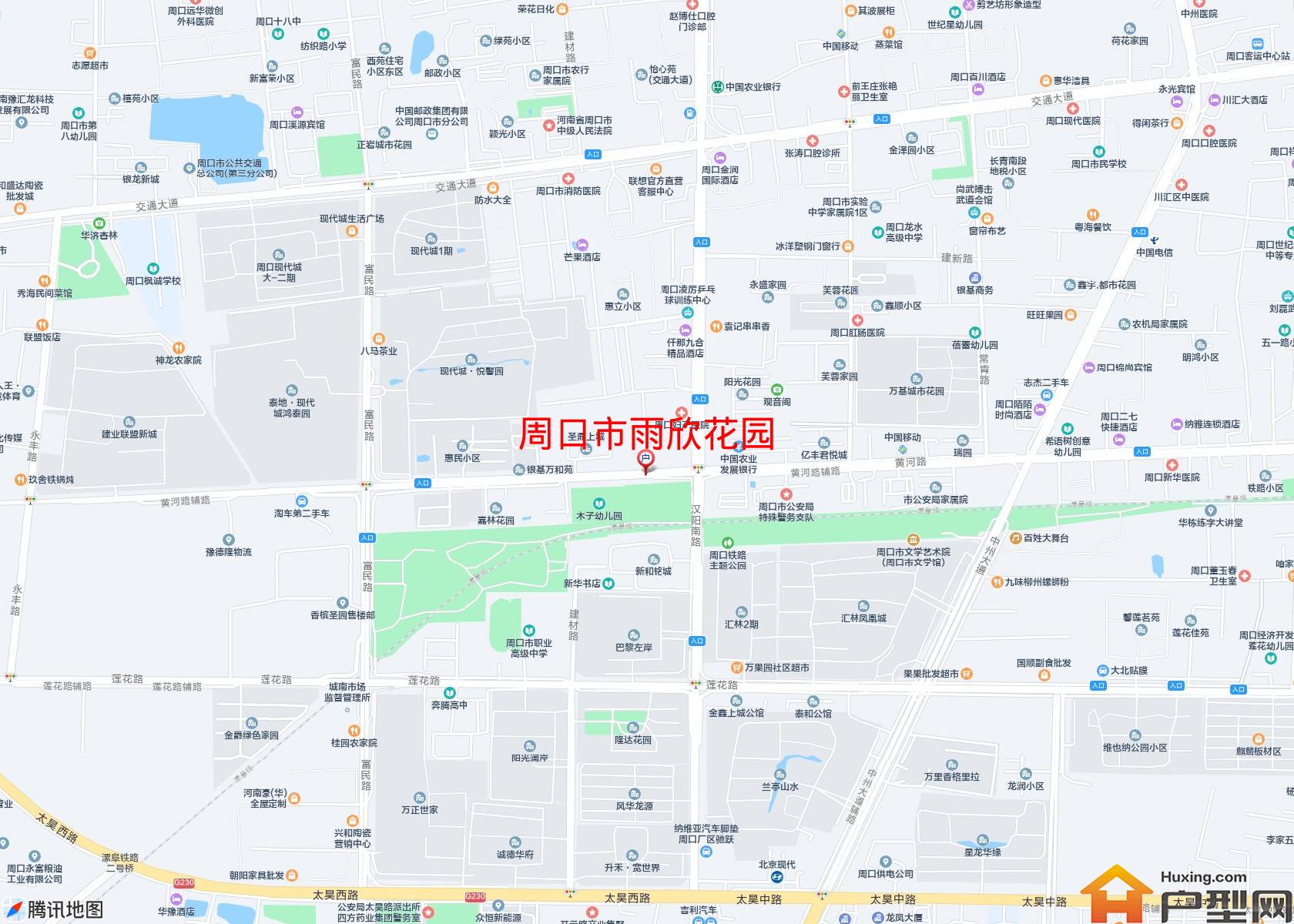 雨欣花园小区 - 户型网