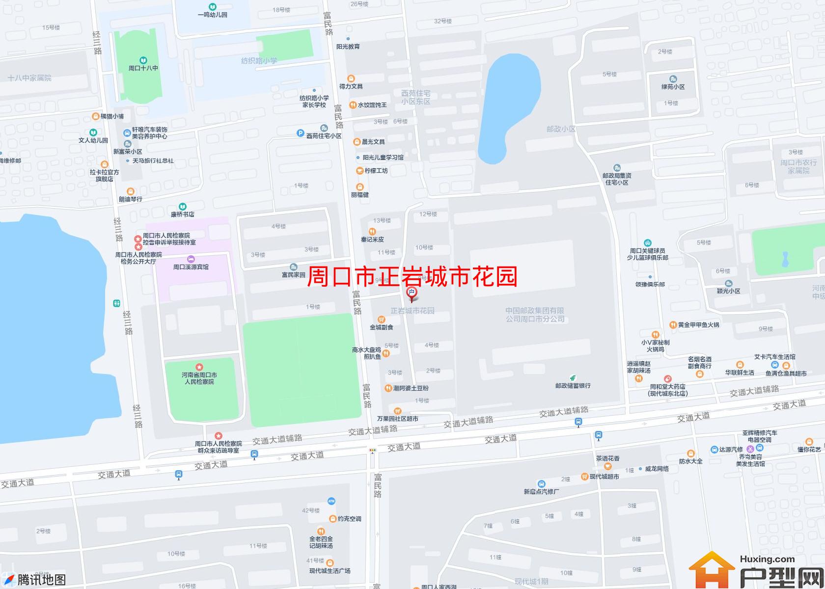 正岩城市花园小区 - 户型网
