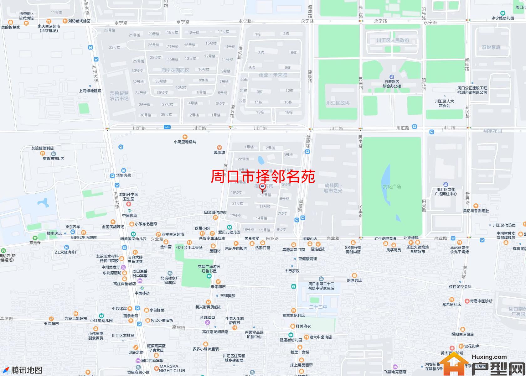 择邻名苑小区 - 户型网