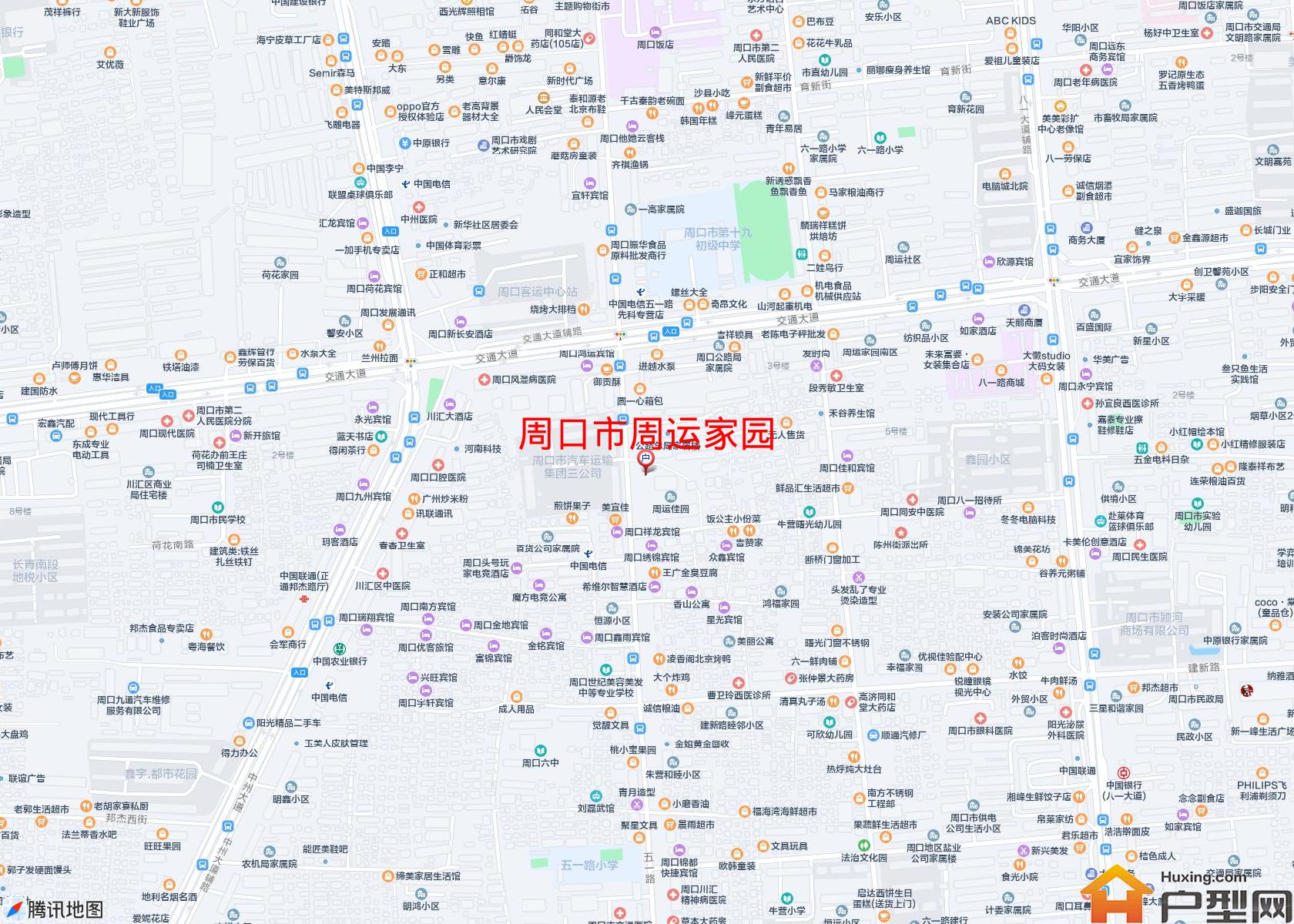 周运家园小区 - 户型网