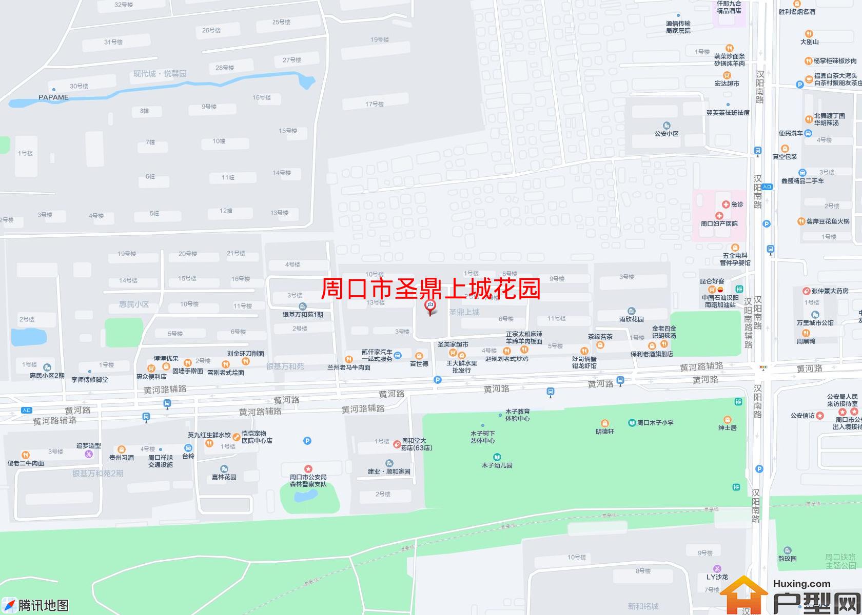 圣鼎上城花园小区 - 户型网