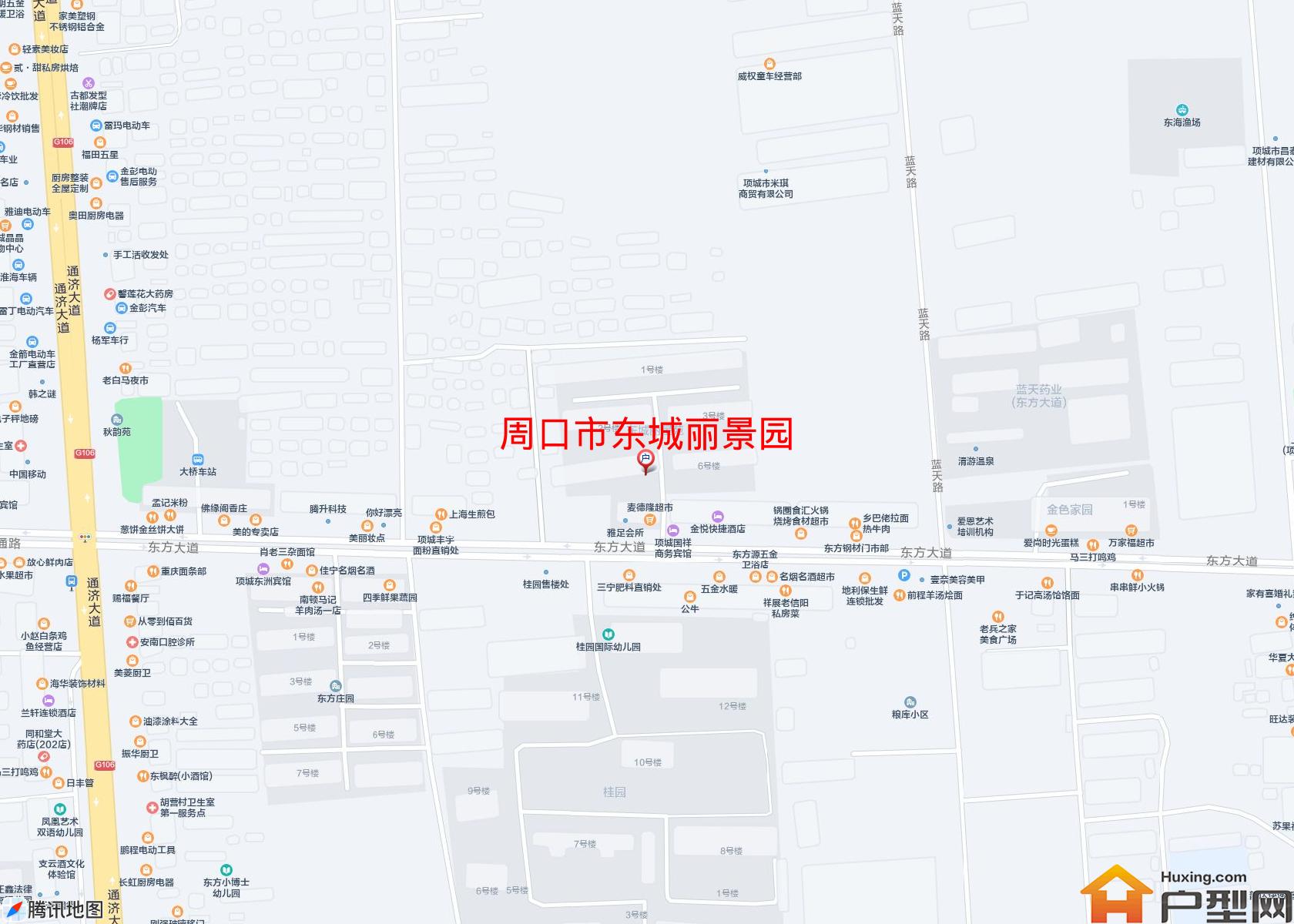 东城丽景园小区 - 户型网