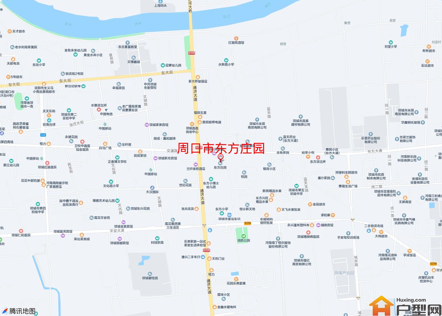 东方庄园小区 - 户型网