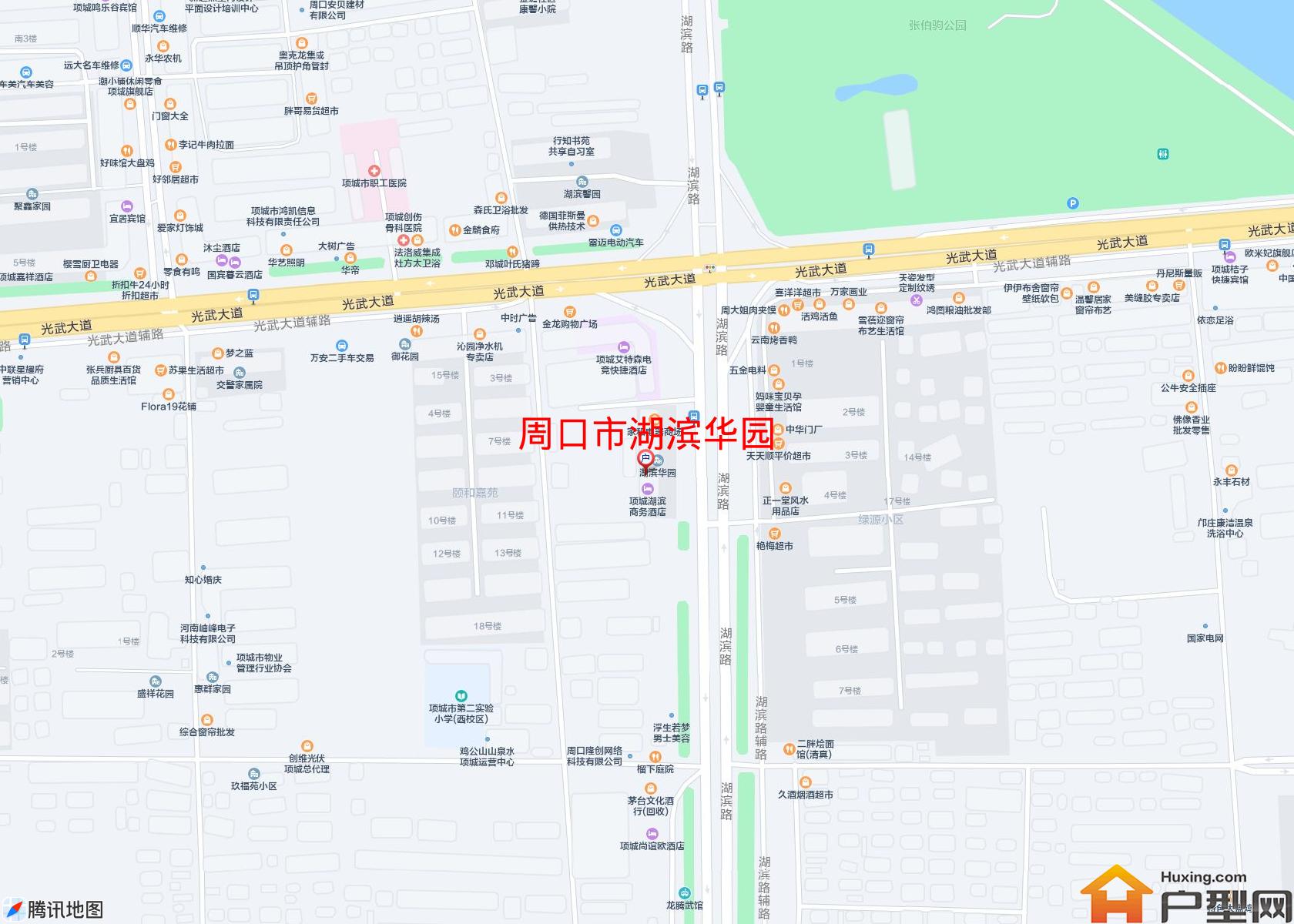 湖滨华园小区 - 户型网
