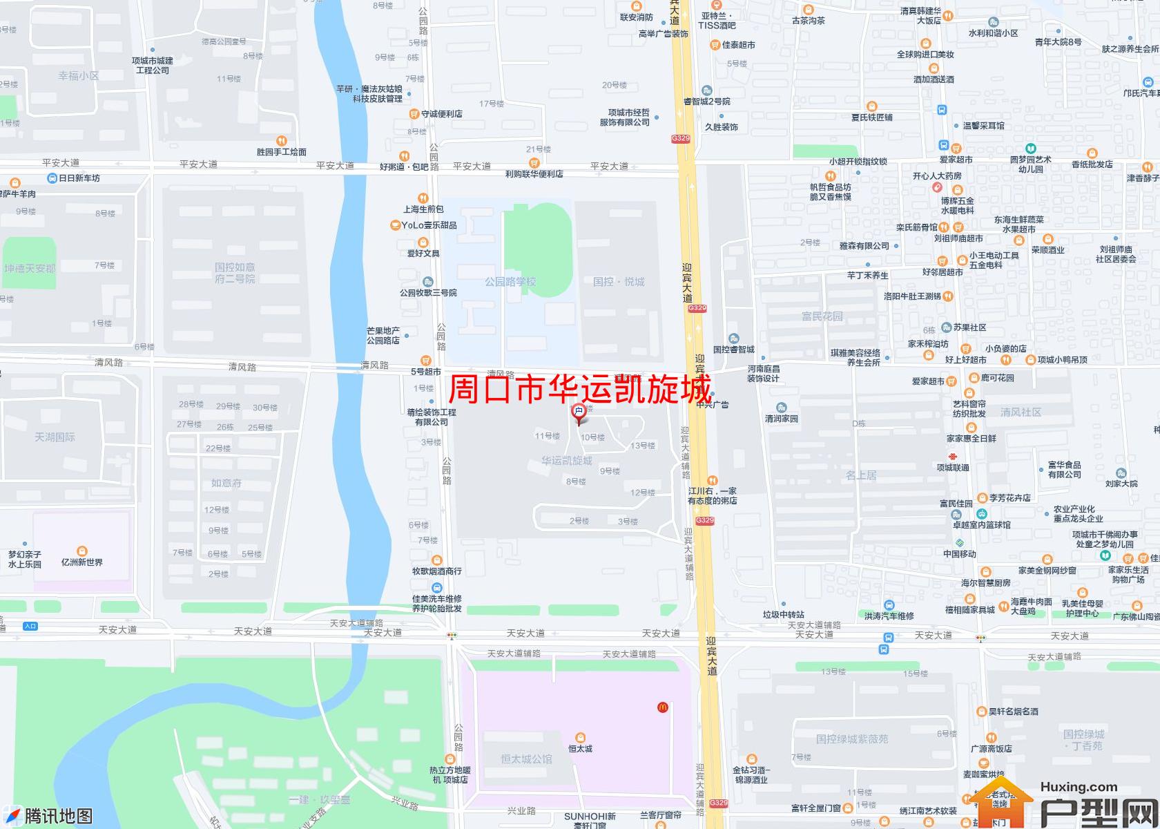 华运凯旋城小区 - 户型网