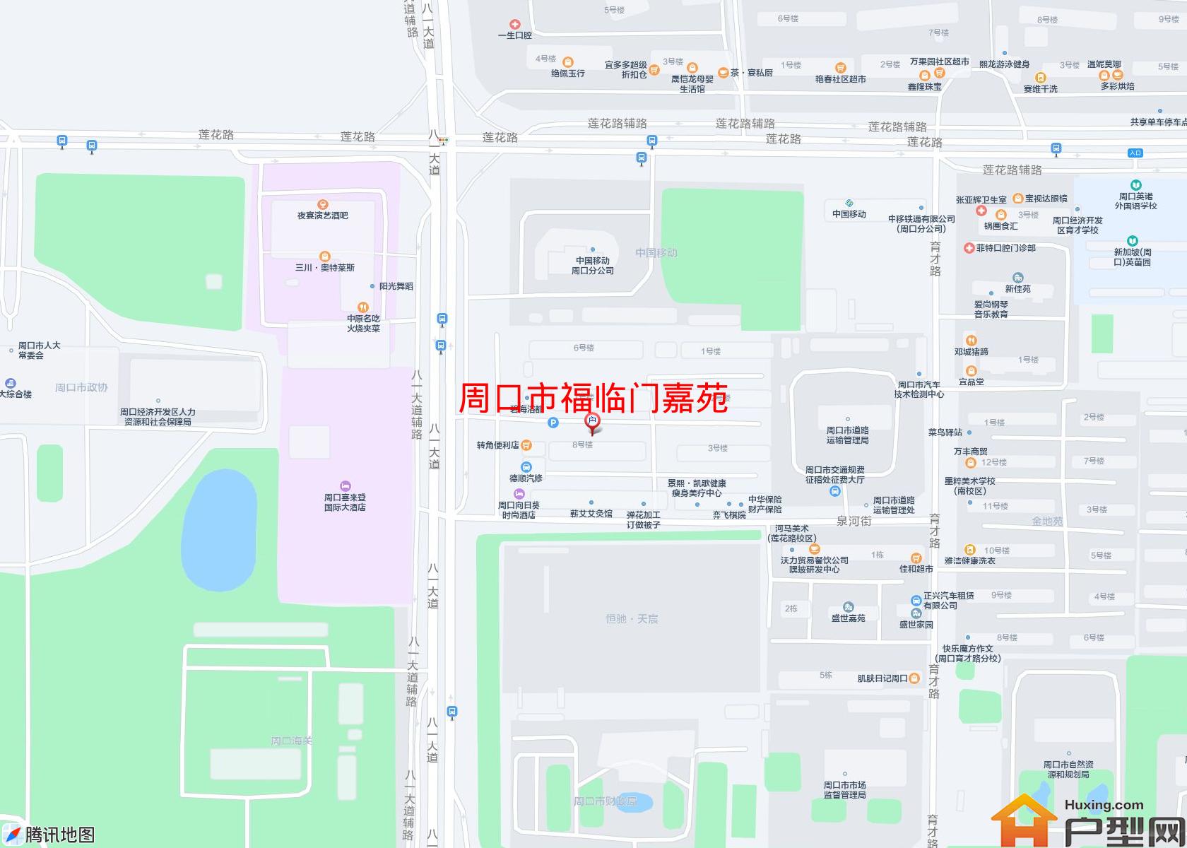 福临门嘉苑小区 - 户型网