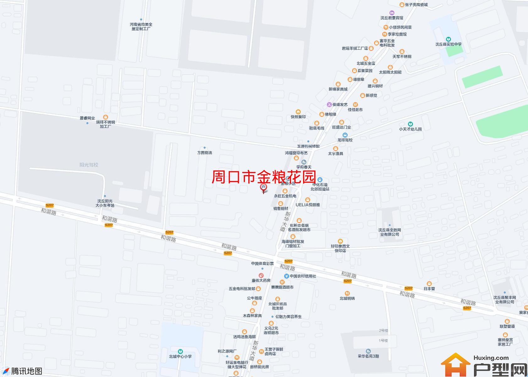 金粮花园小区 - 户型网