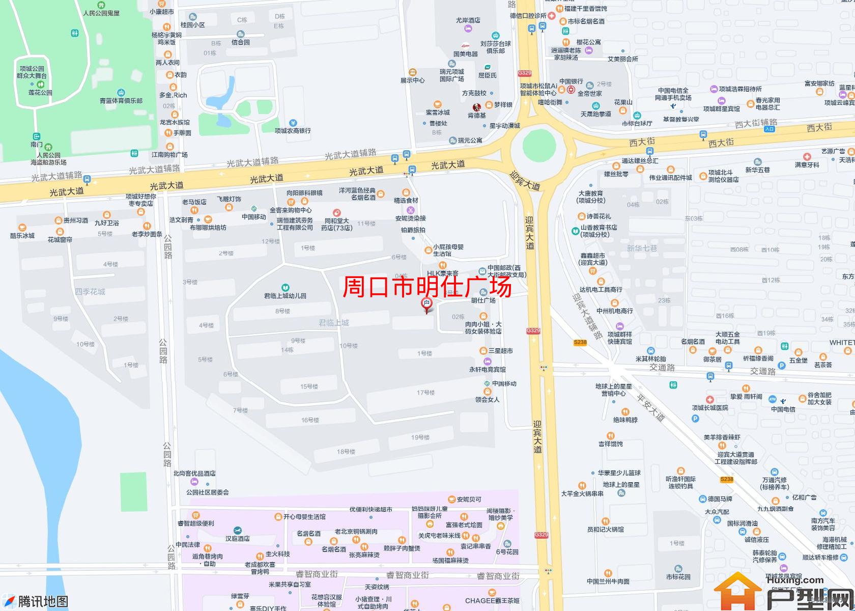 明仕广场小区 - 户型网