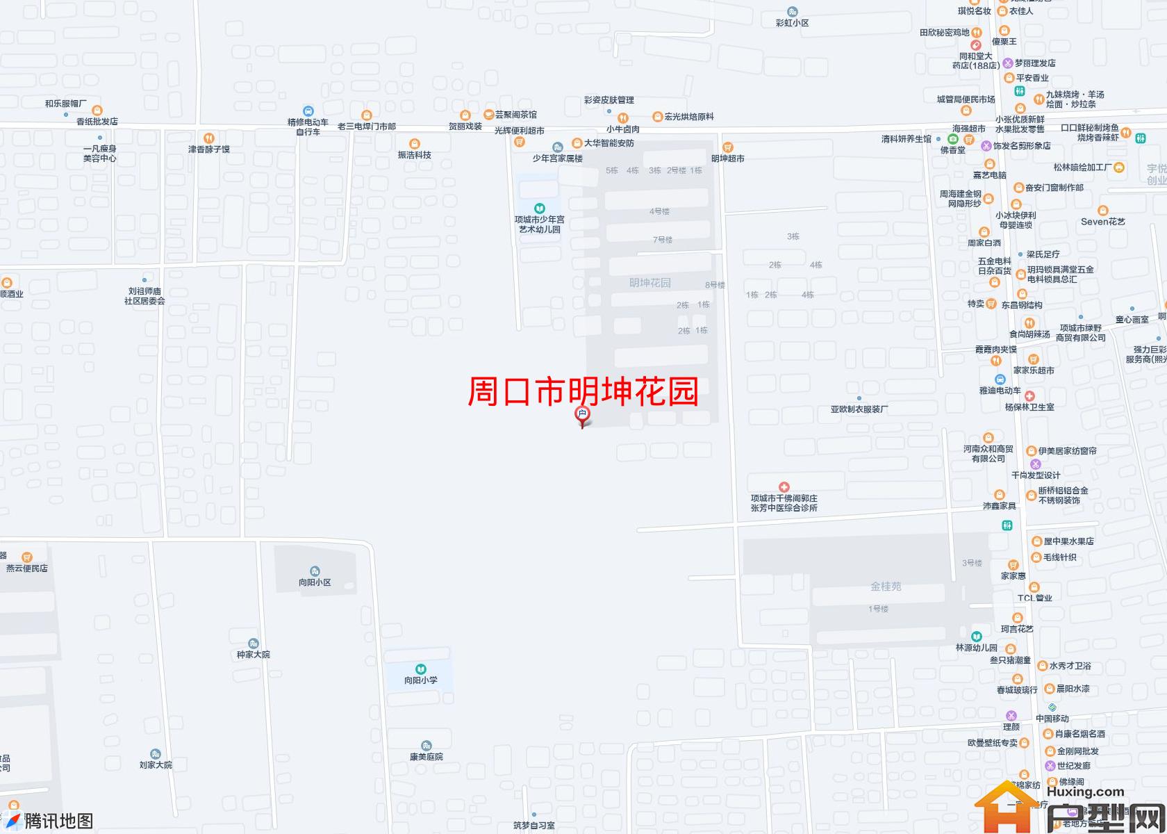 明坤花园小区 - 户型网