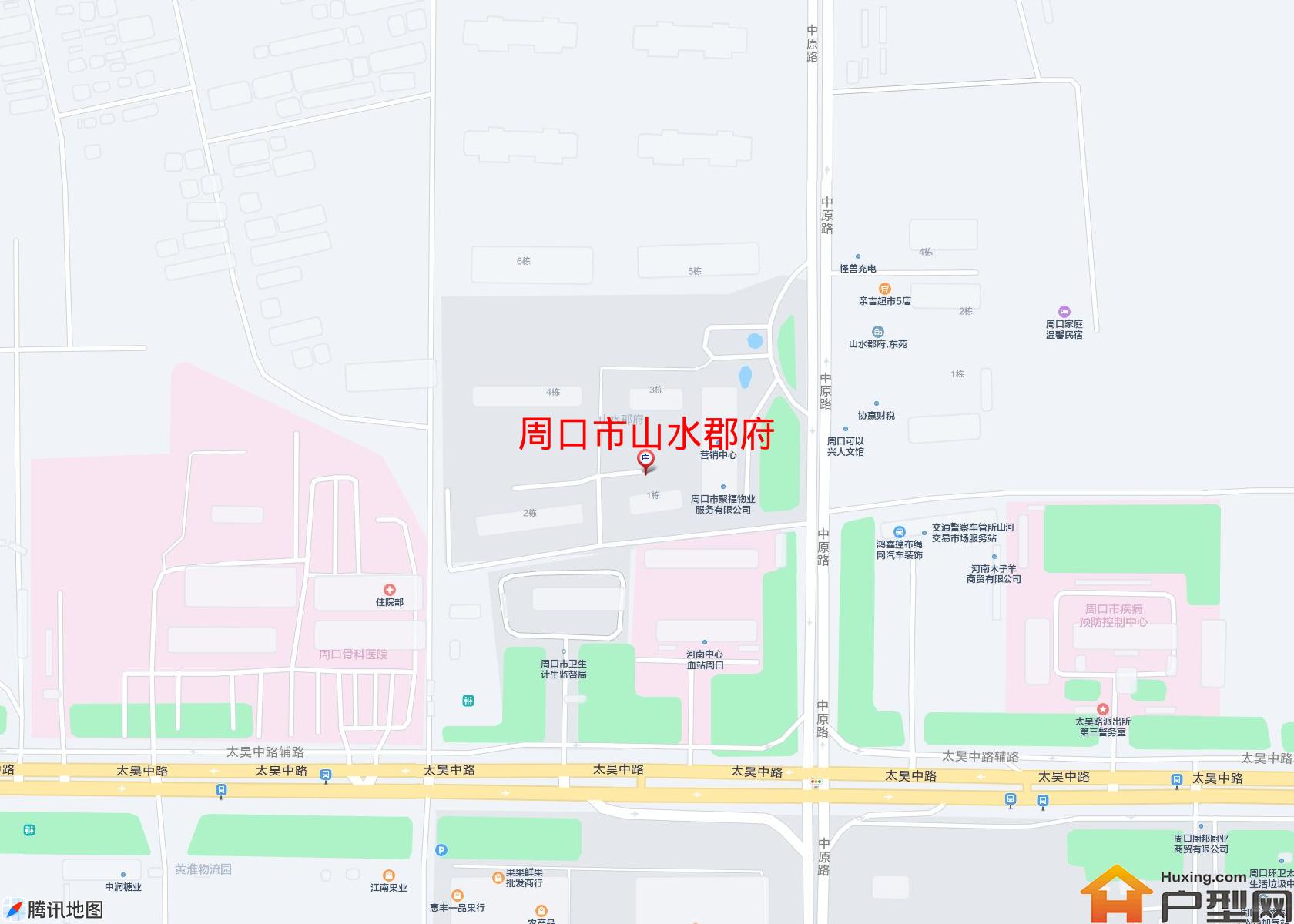 山水郡府小区 - 户型网