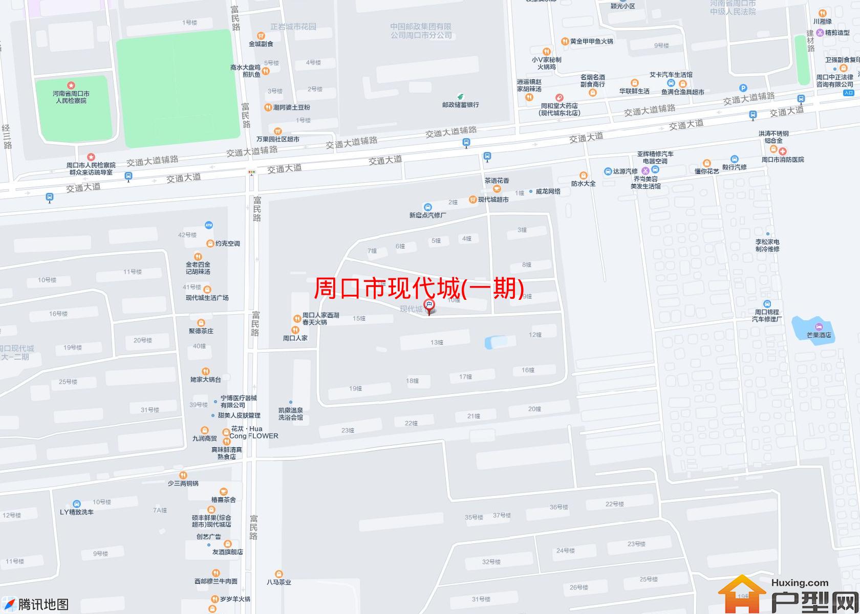 现代城(一期)小区 - 户型网