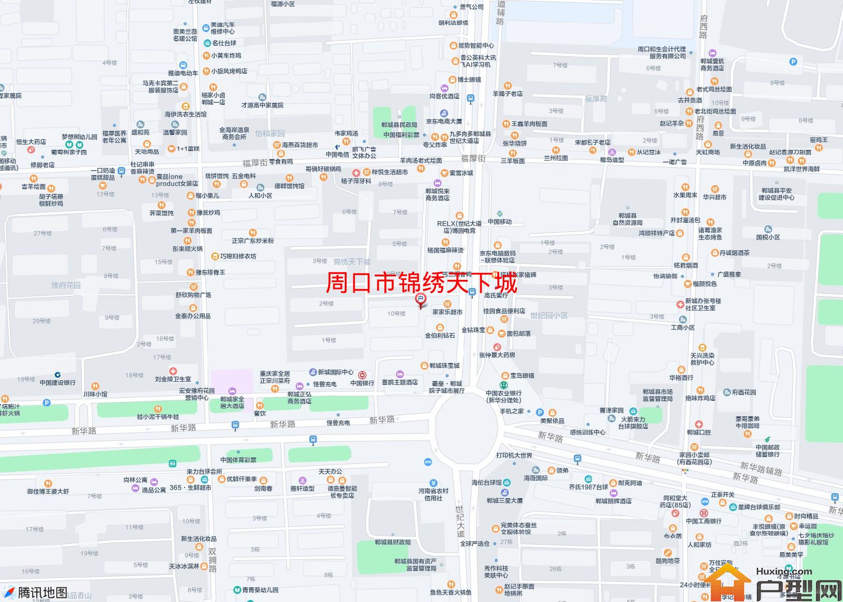 锦绣天下城小区 - 户型网