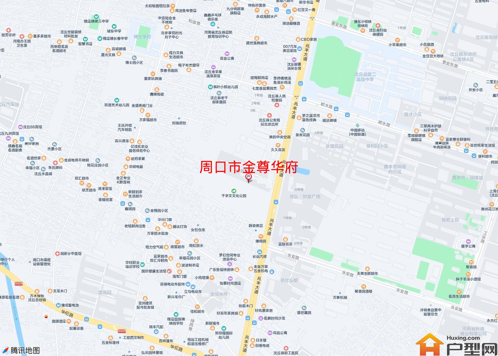 金尊华府小区 - 户型网
