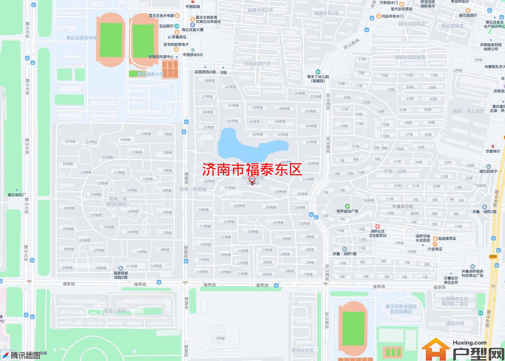 福泰东区小区 - 户型网
