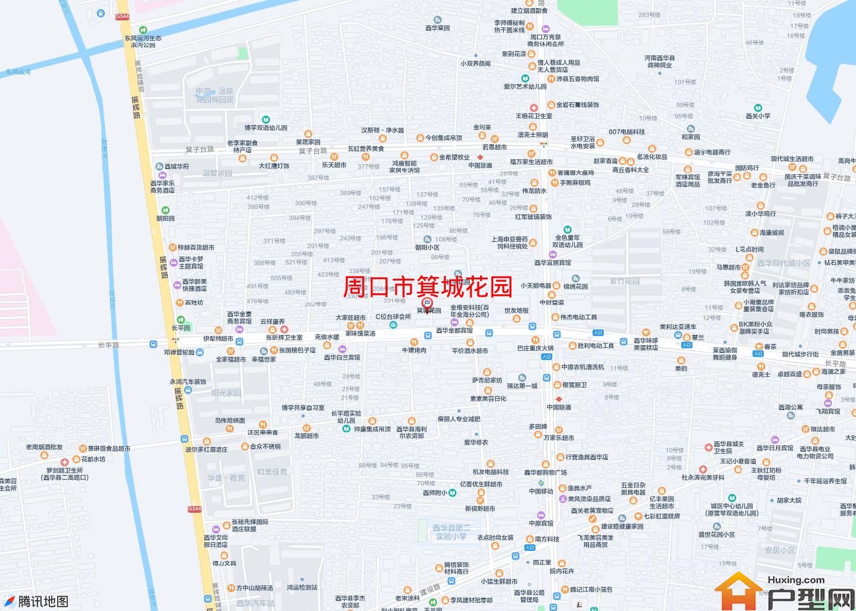 箕城花园小区 - 户型网