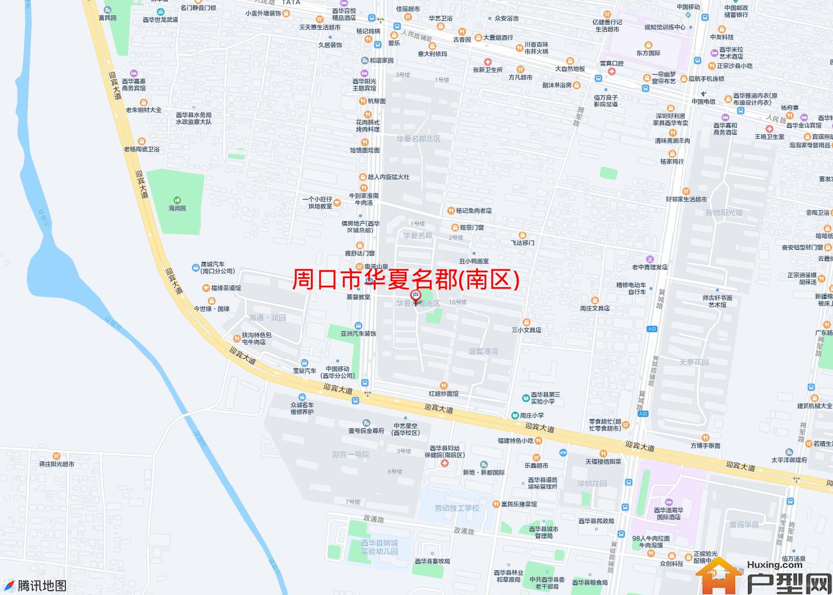 华夏名郡(南区)小区 - 户型网