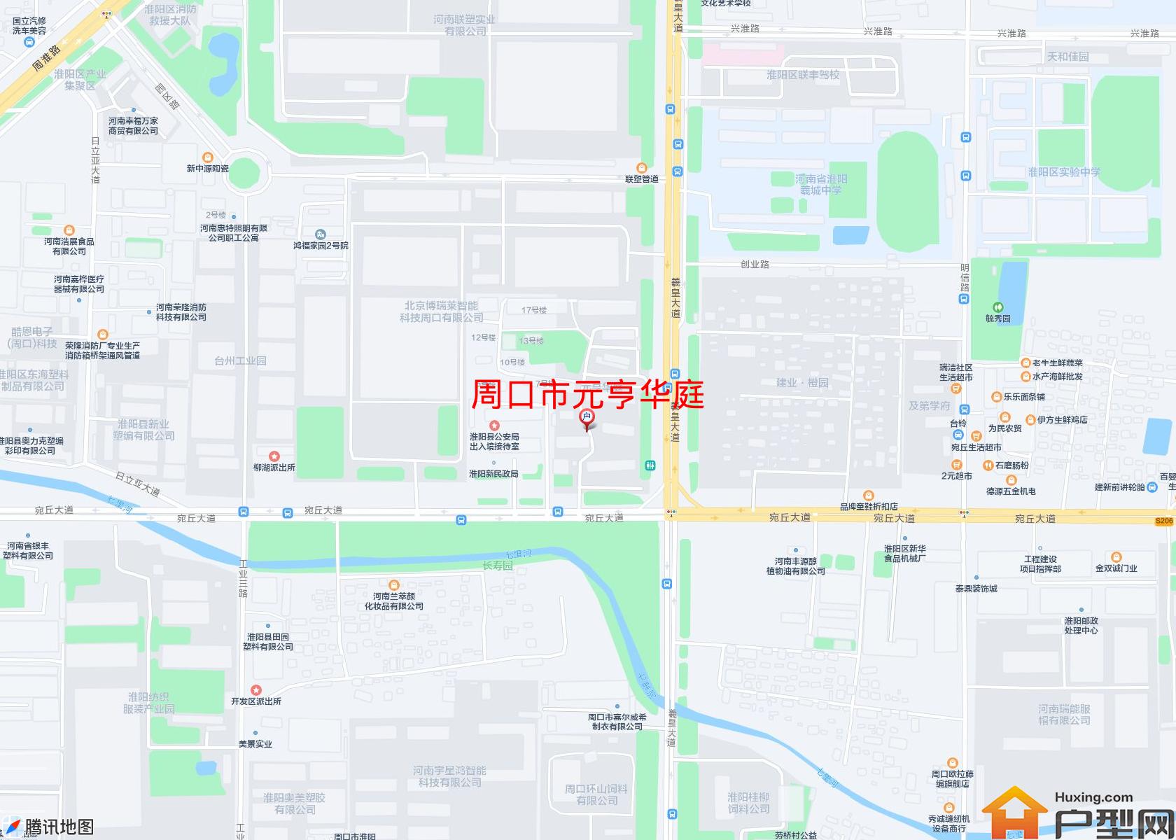 元亨华庭小区 - 户型网