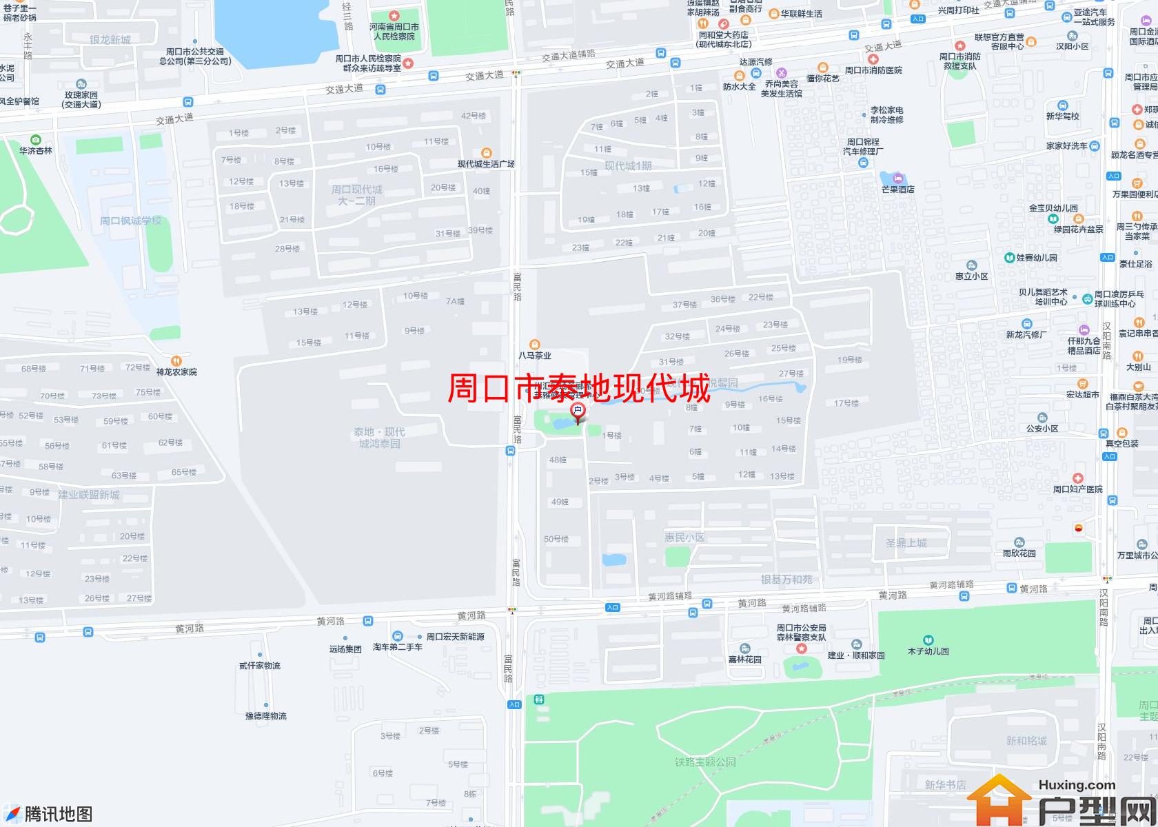 泰地现代城小区 - 户型网