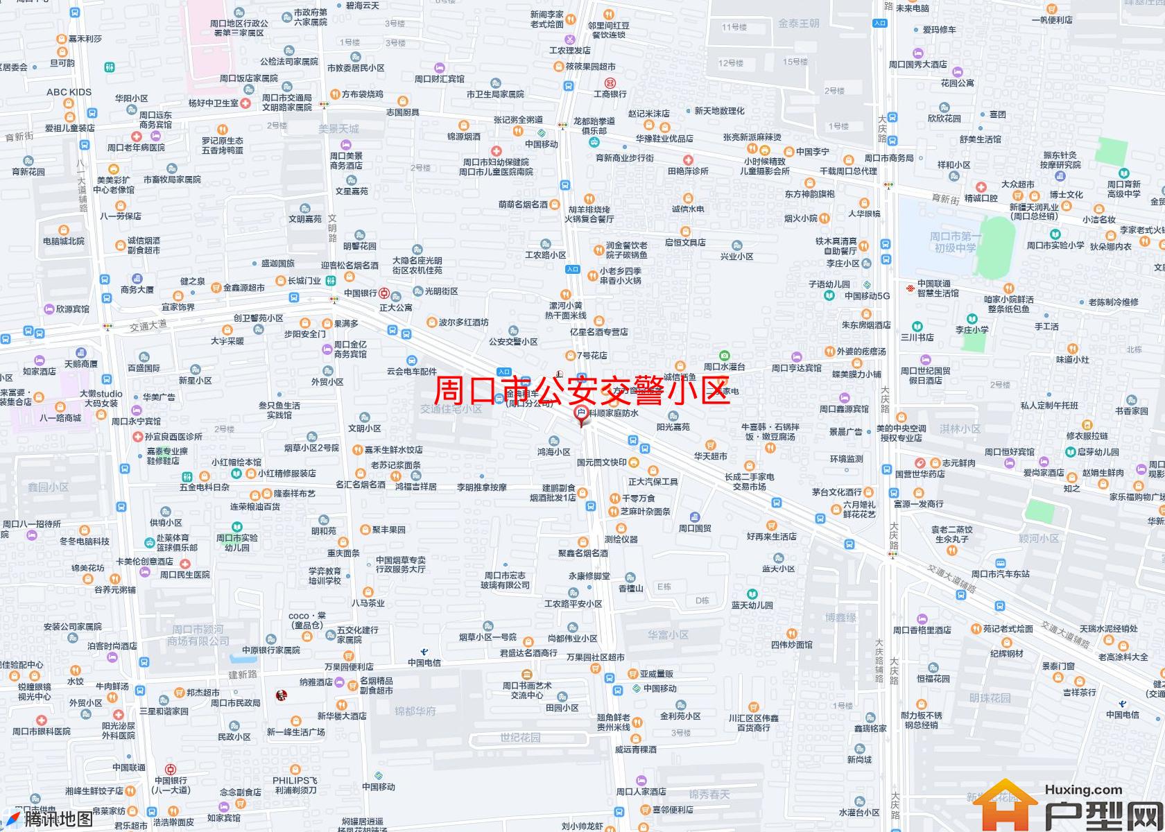 公安交警小区小区 - 户型网