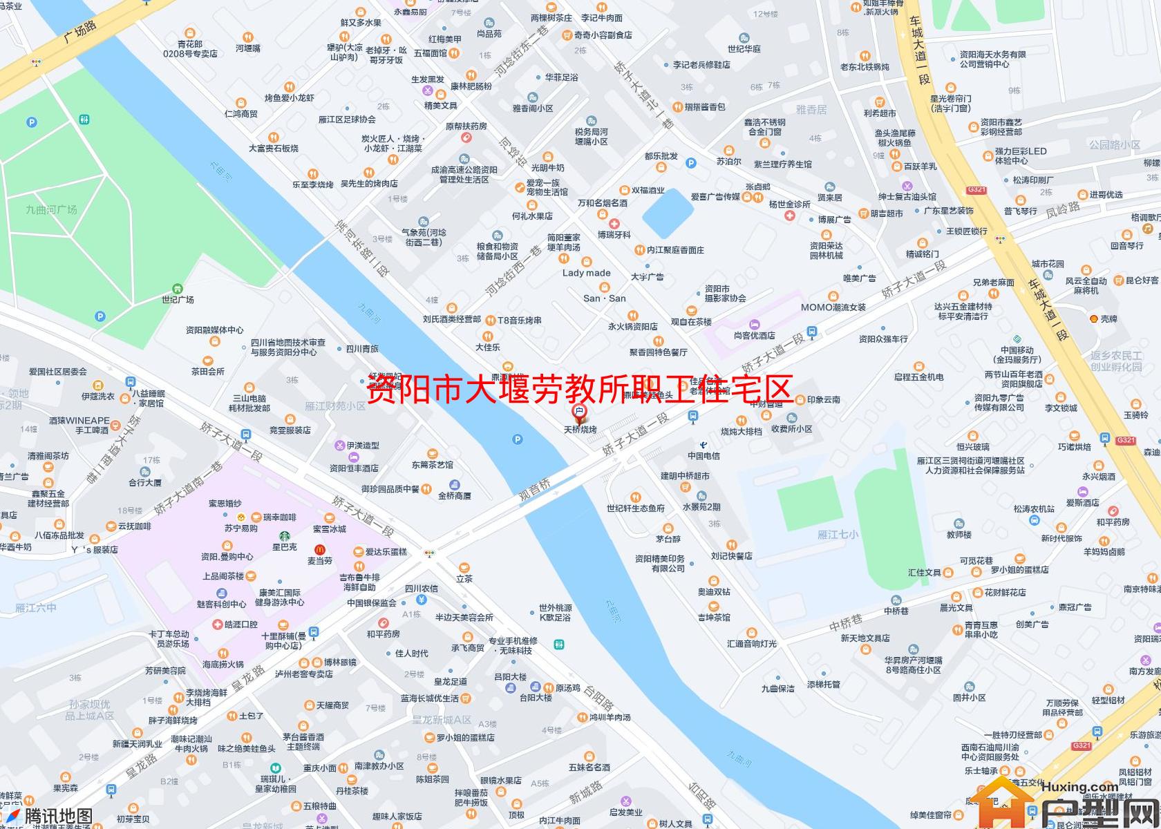 大堰劳教所职工住宅区一号院小区 - 户型网