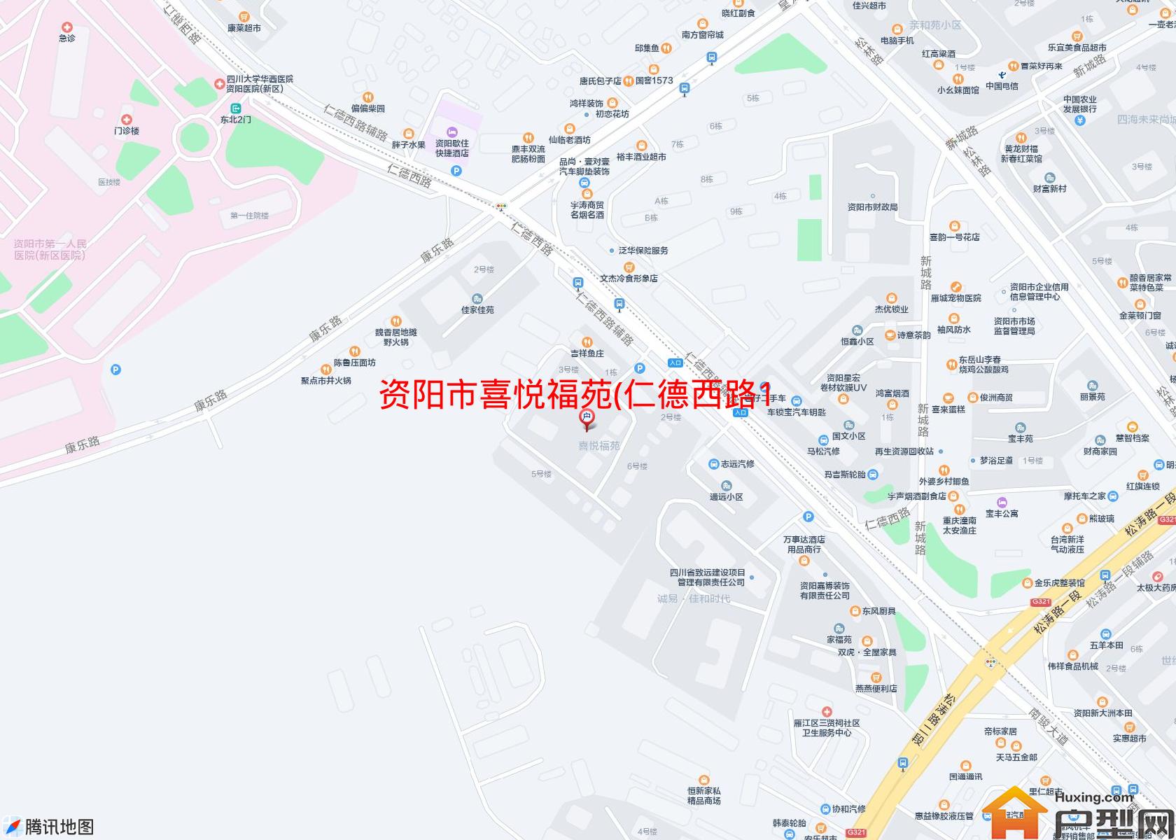 喜悦福苑(仁德西路174号)小区 - 户型网