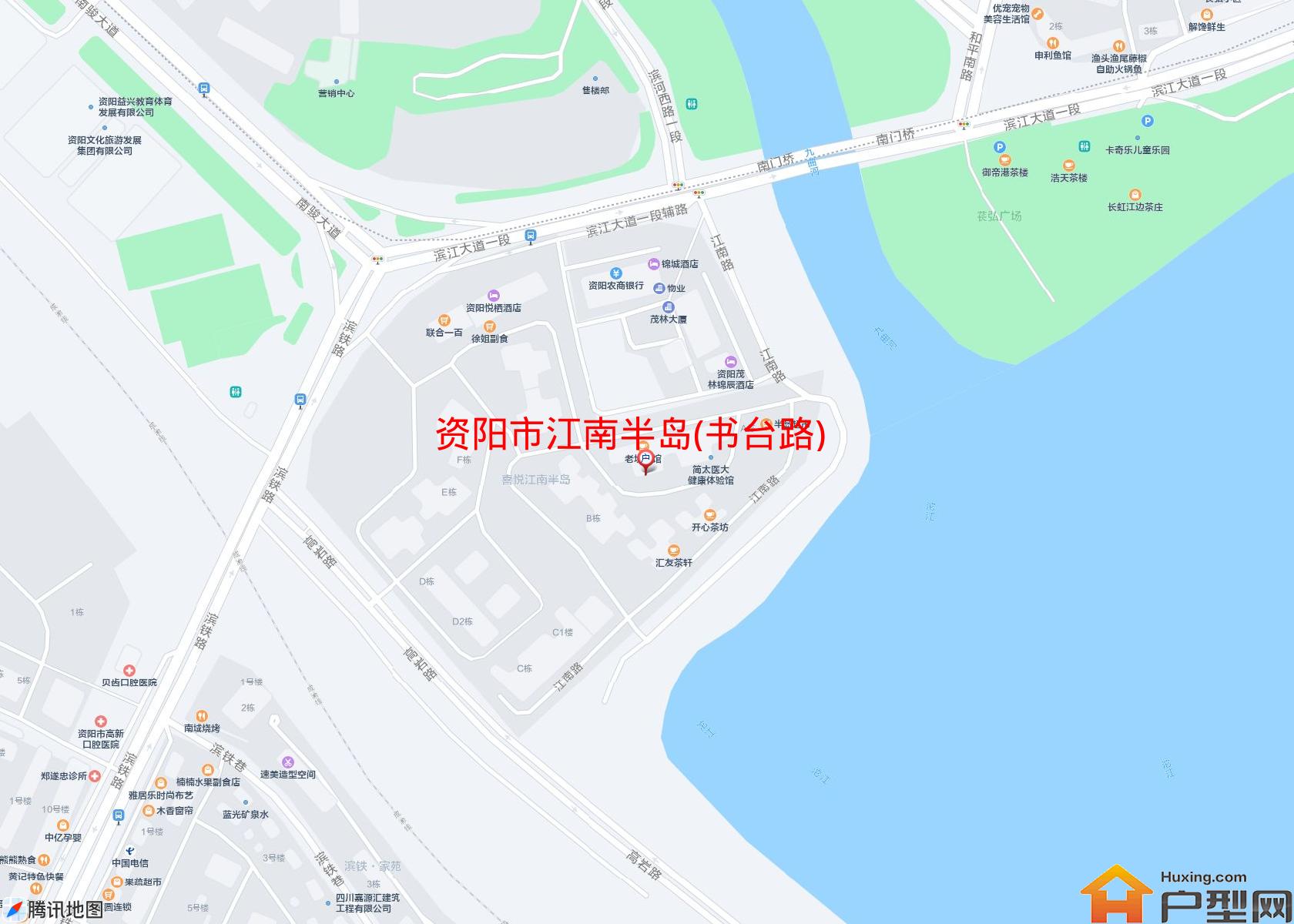 江南半岛(书台路)小区 - 户型网