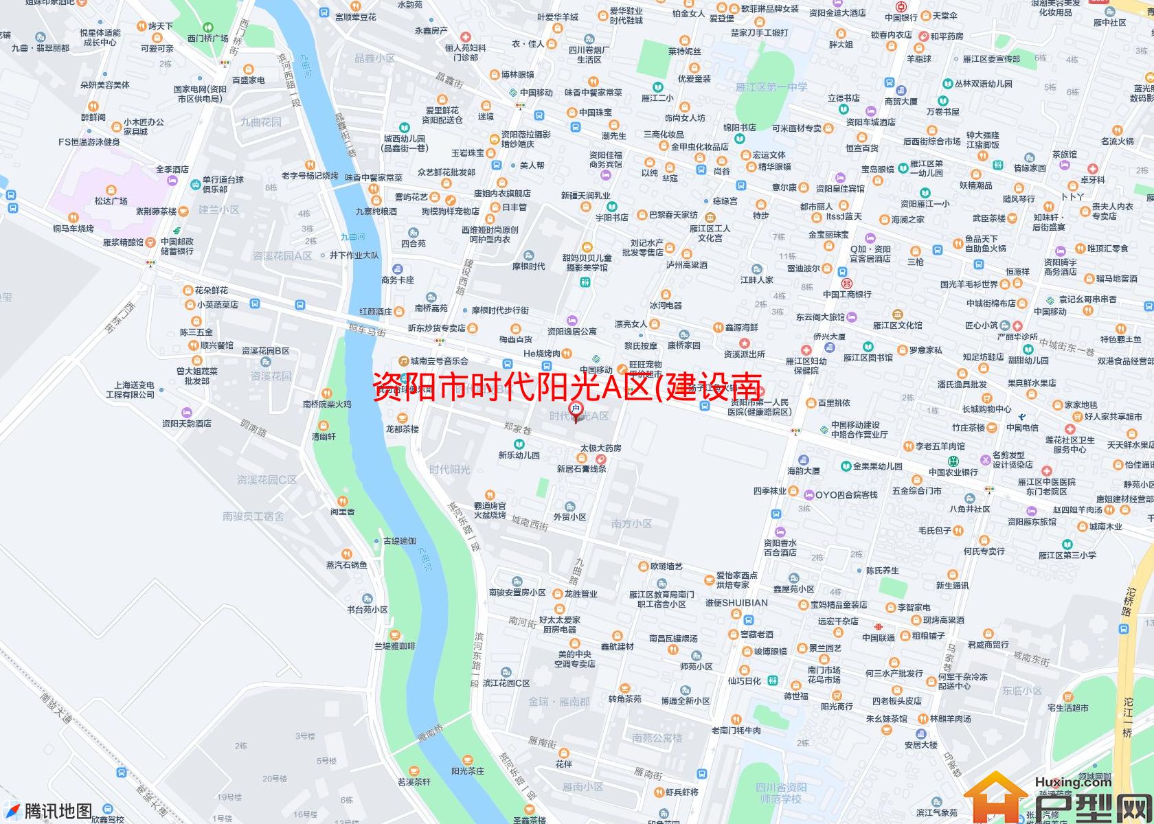 时代阳光A区(建设南路二段)小区 - 户型网