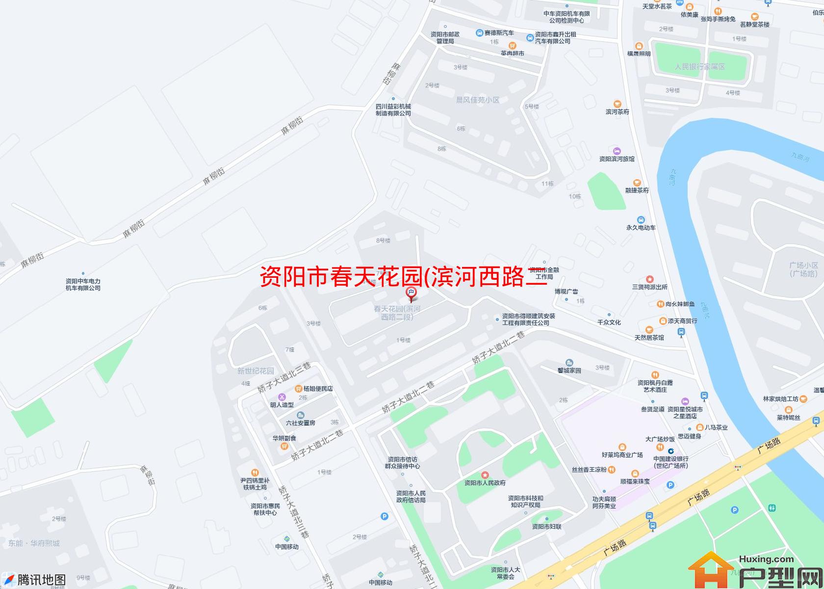 春天花园(滨河西路二段)小区 - 户型网