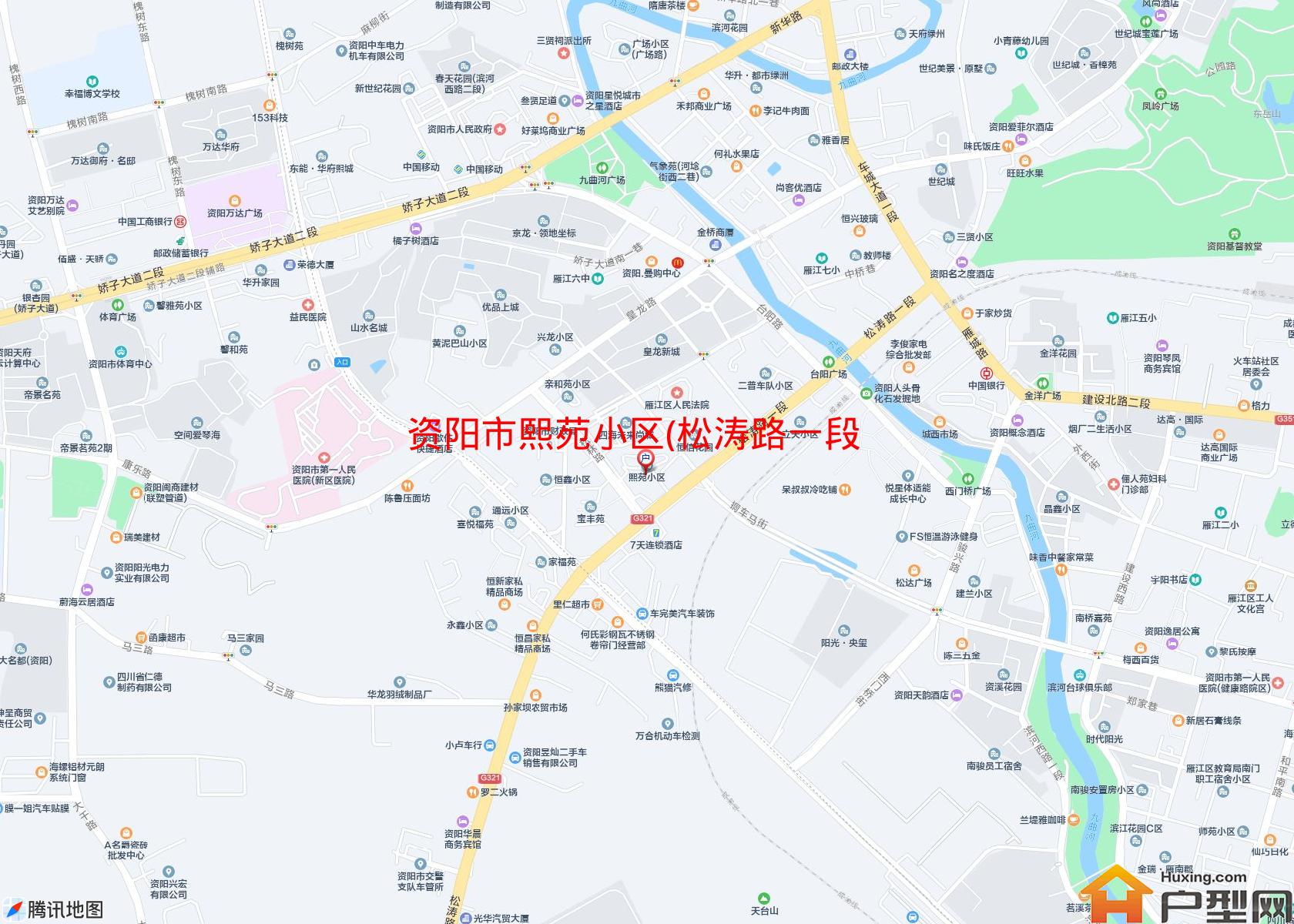 熙苑小区(松涛路一段304号)小区 - 户型网