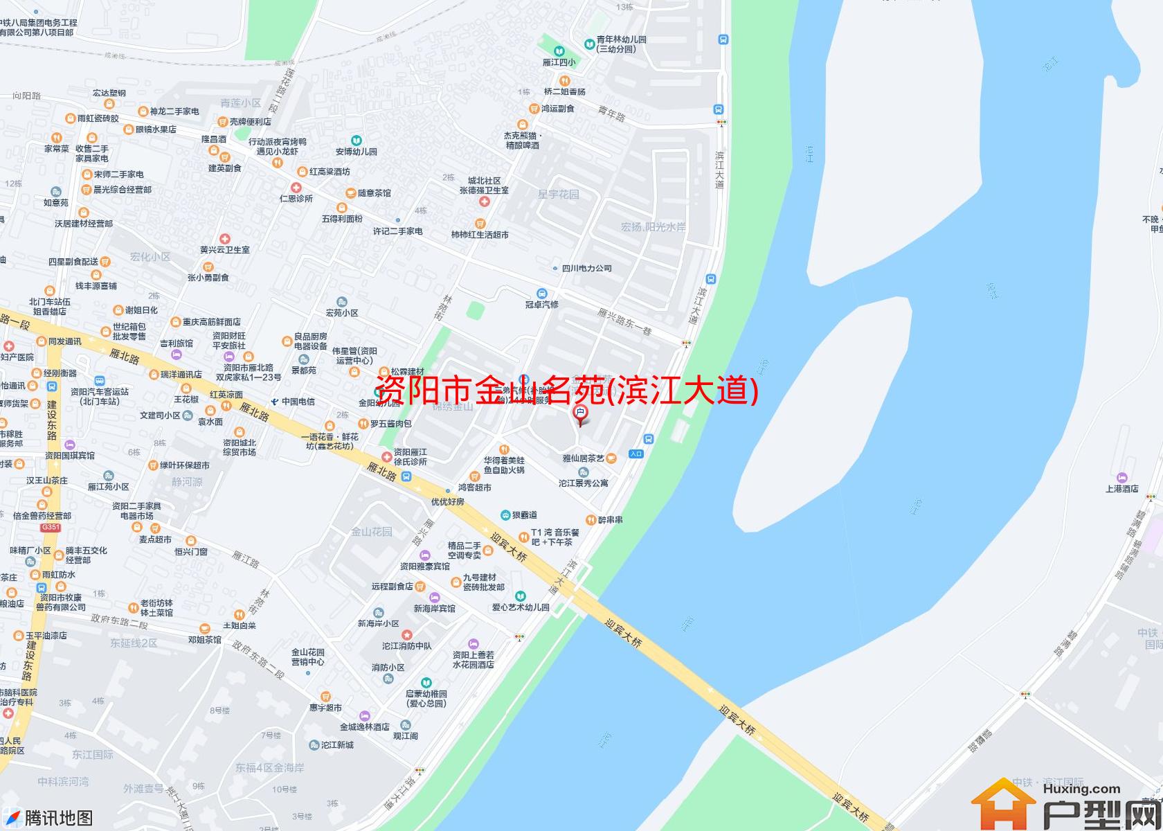 金山名苑(滨江大道)小区 - 户型网