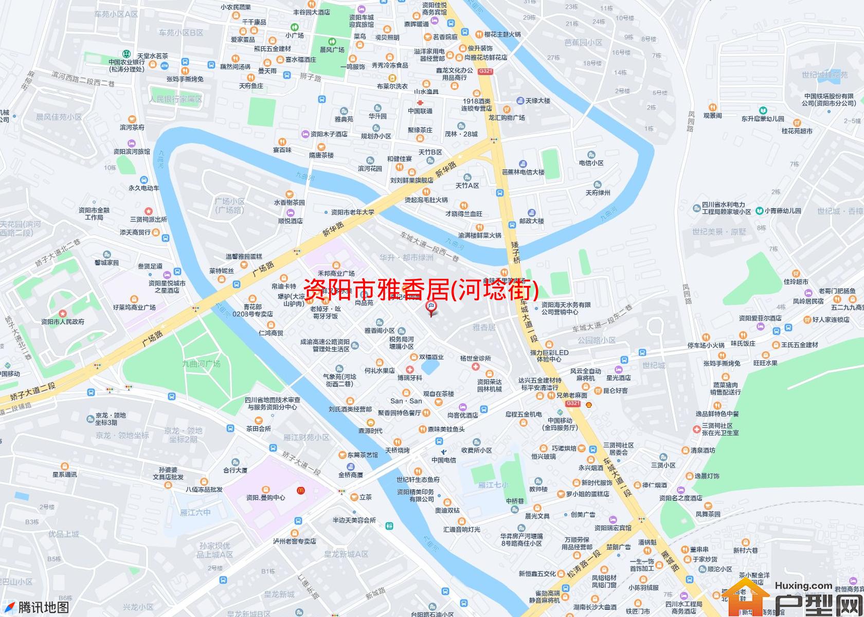 雅香居(河埝街)小区 - 户型网