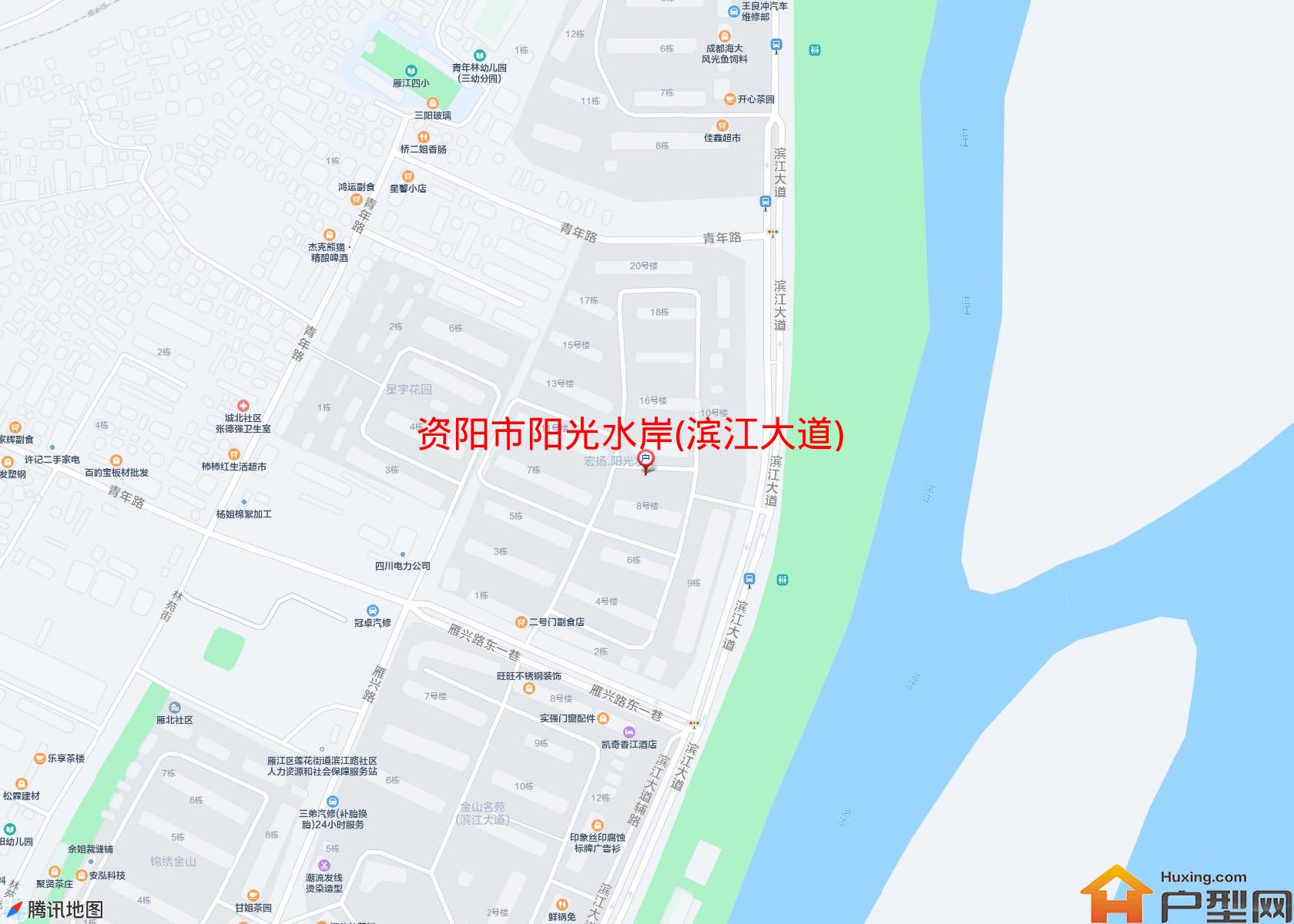 阳光水岸(滨江大道)小区 - 户型网